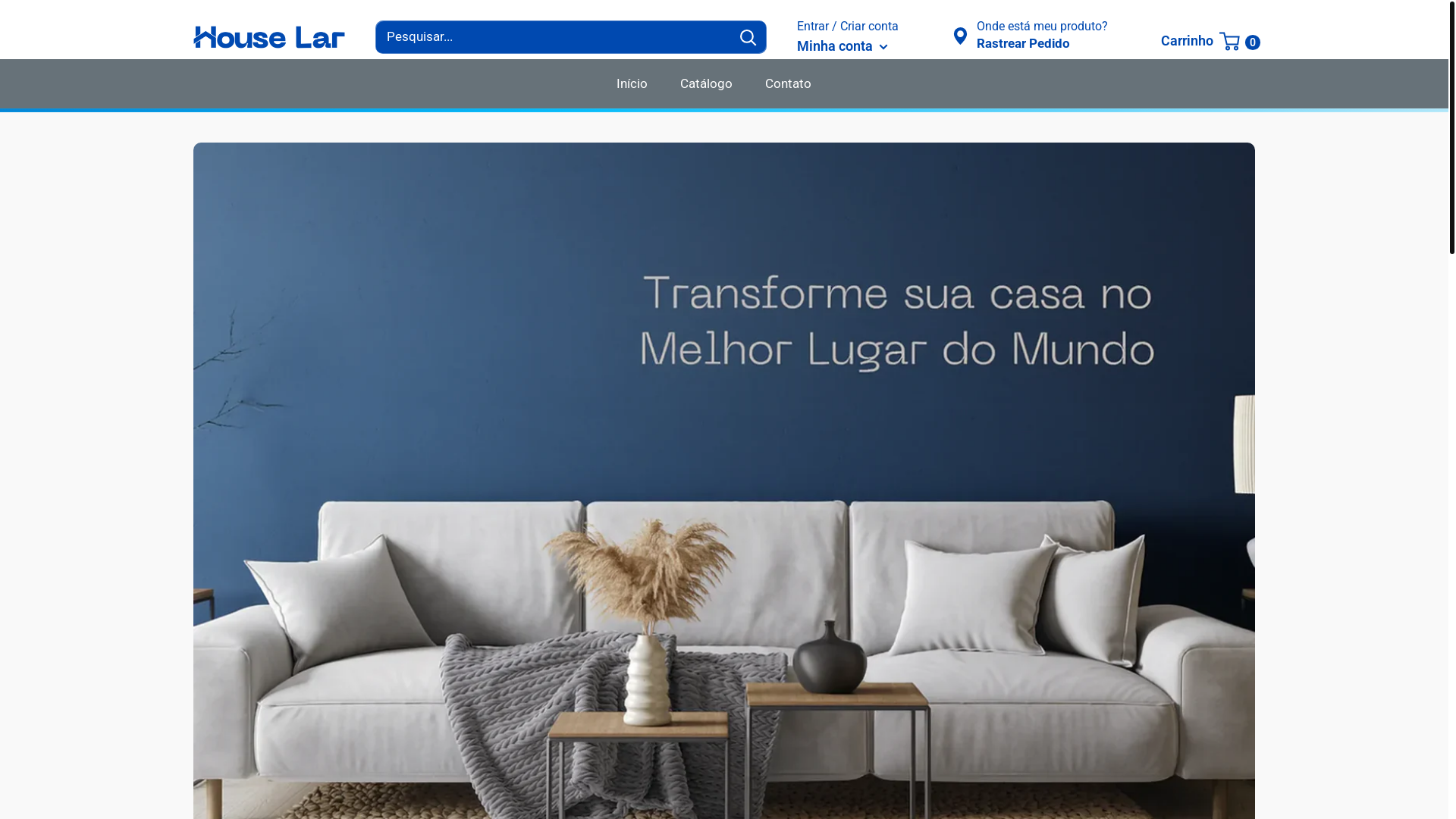 website screenshot of https://houselarof.com.br/