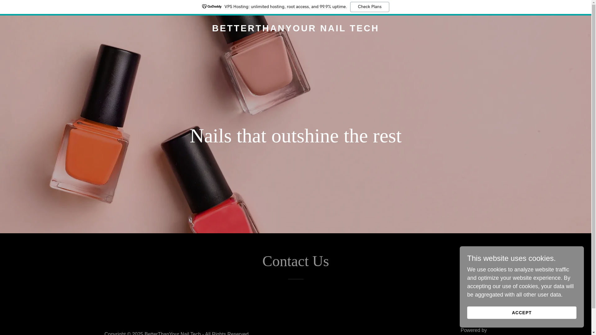 website screenshot of https://betterthanyours.co.za/