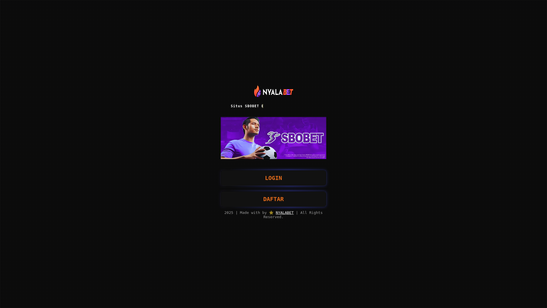 website screenshot of https://blccgolf-nyalabet.pages.dev/