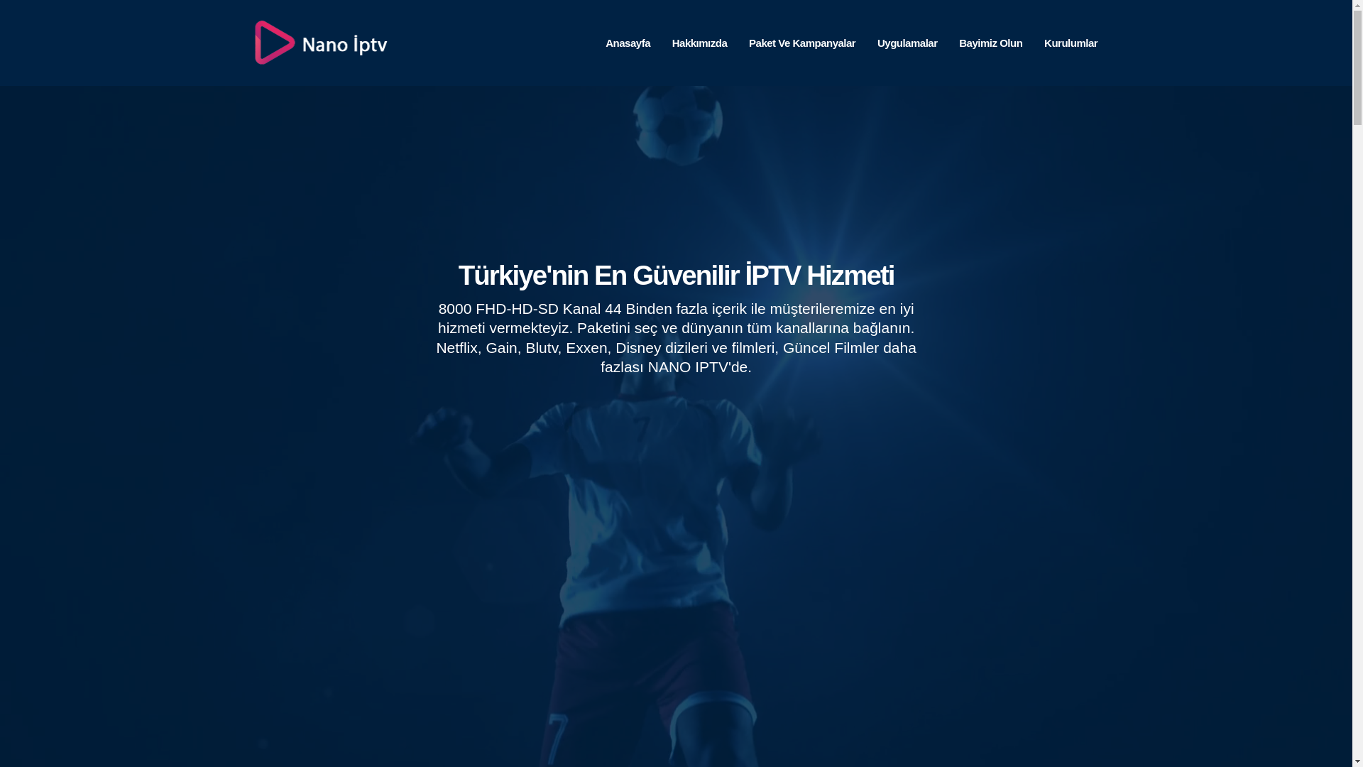 website screenshot of https://nanoiptv1.pages.dev/