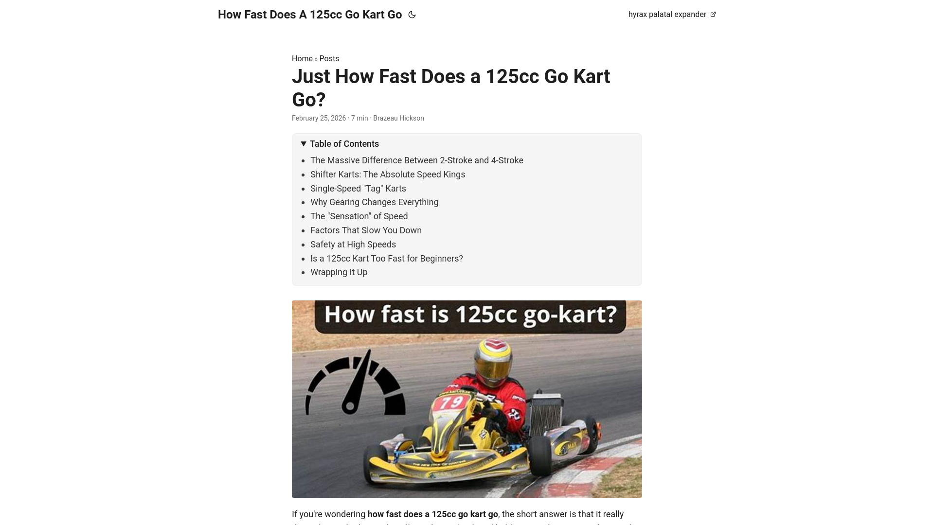 website screenshot of https://how-fast-does-a-125cc-go-kart-go.pages.dev/