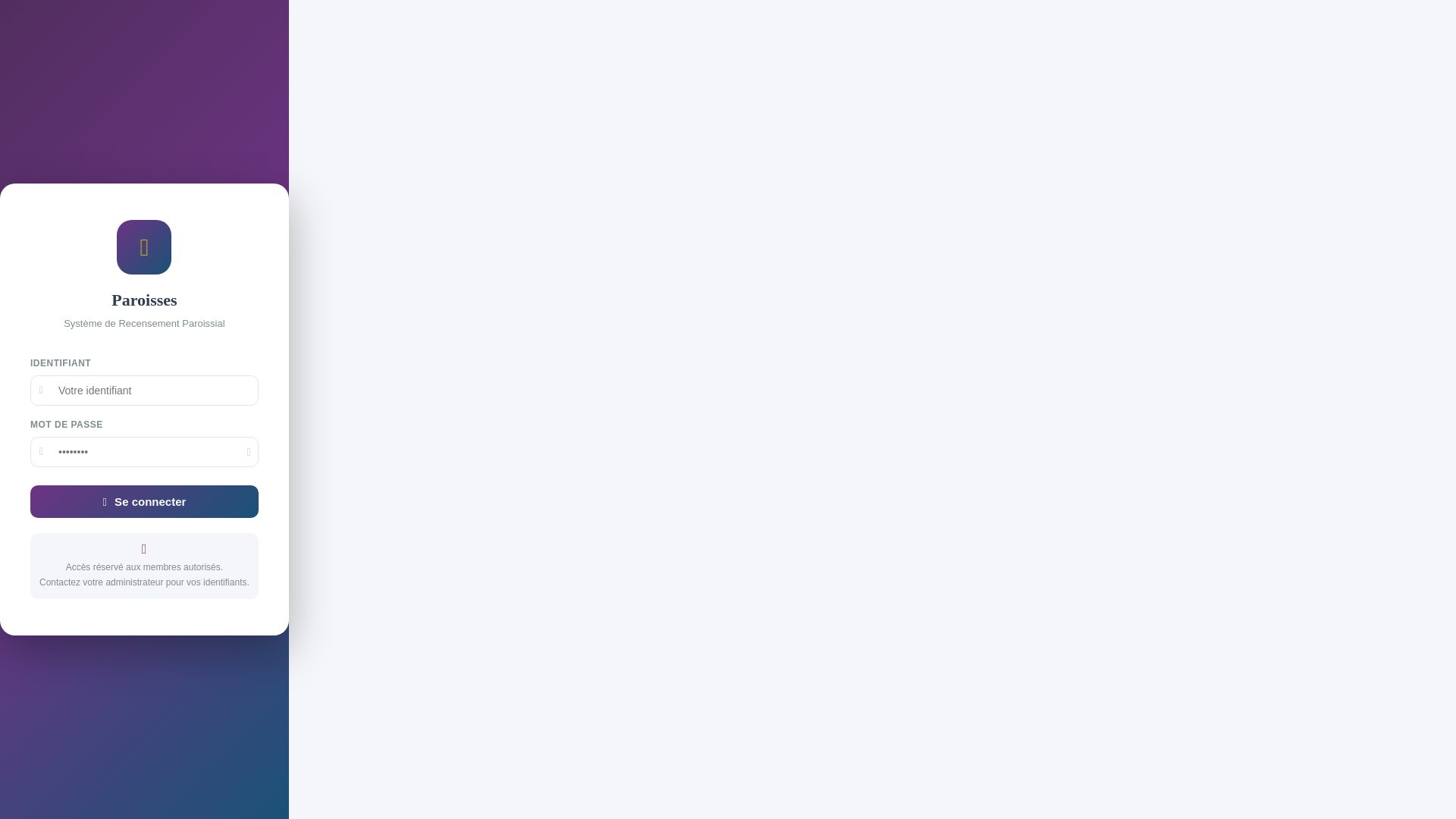 website screenshot of https://paroisses-ecc-mondial.pages.dev/