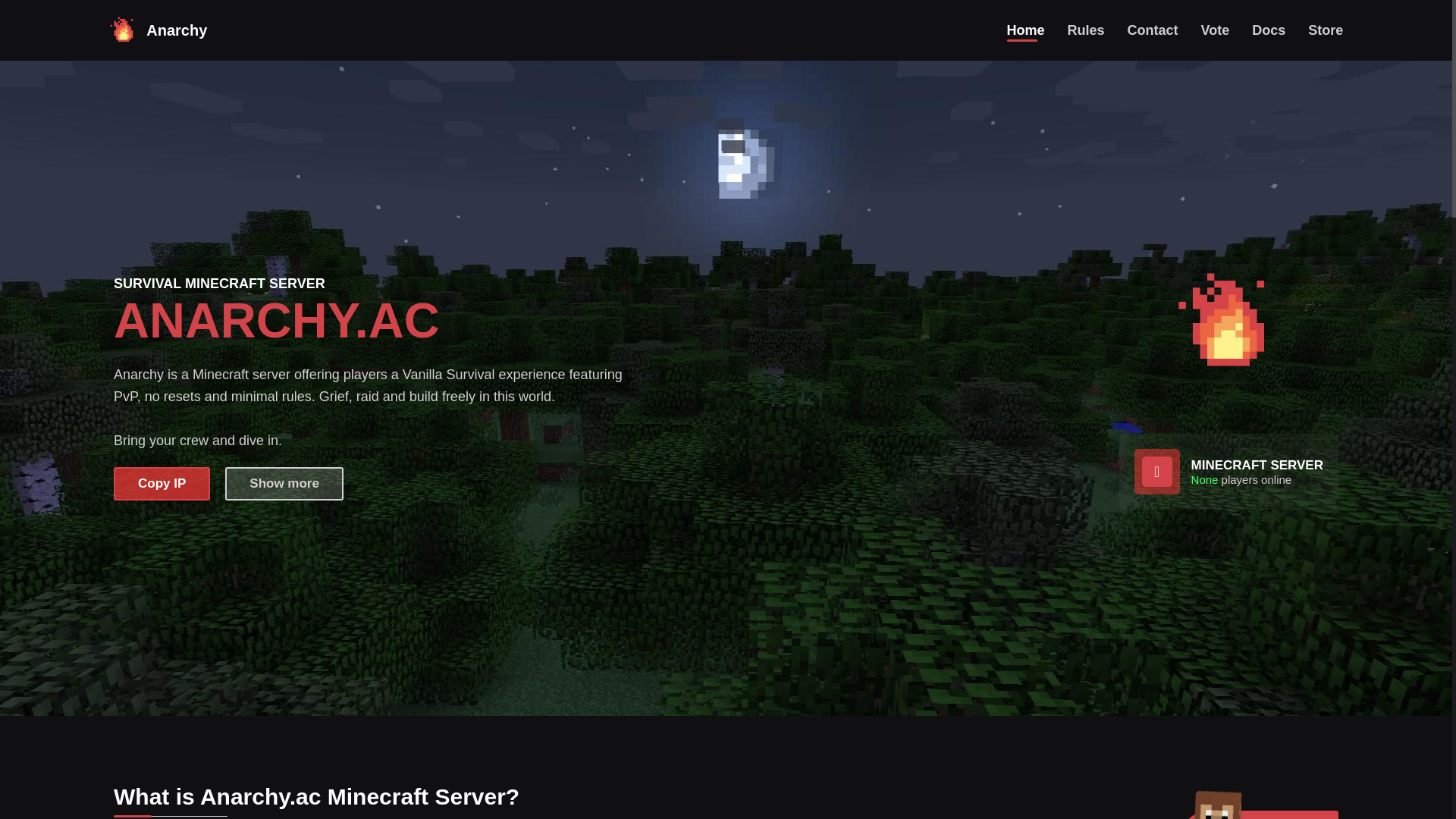 website screenshot of https://anarchyac.pages.dev/