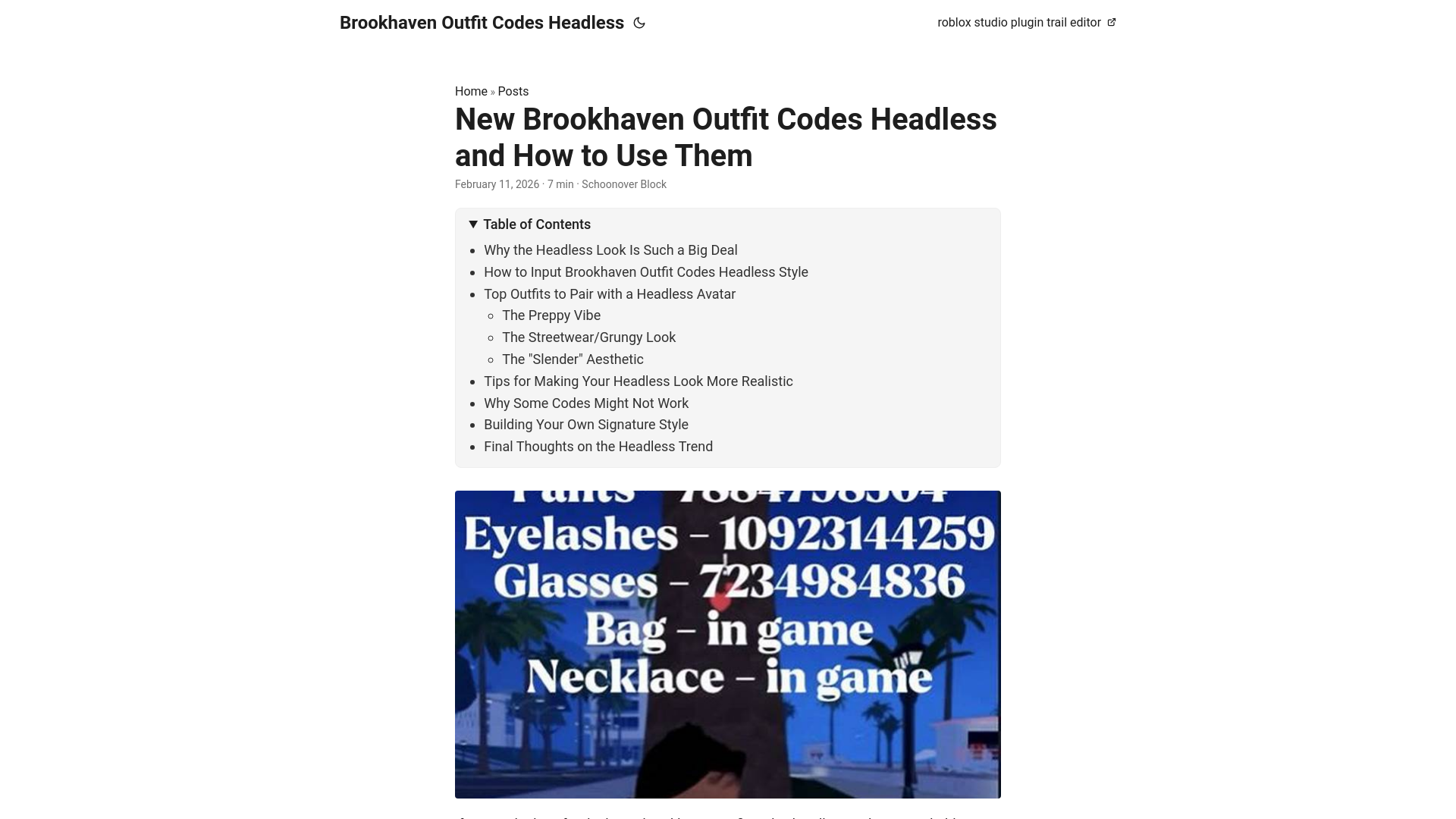 website screenshot of https://brookhaven-outfit-codes-headless.pages.dev/