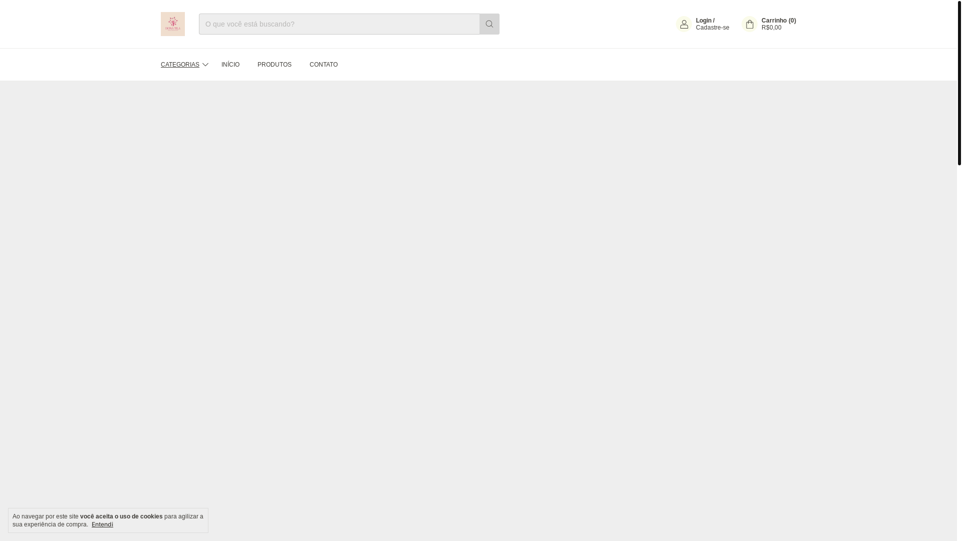 website screenshot of https://donatilamodafitness.com.br/