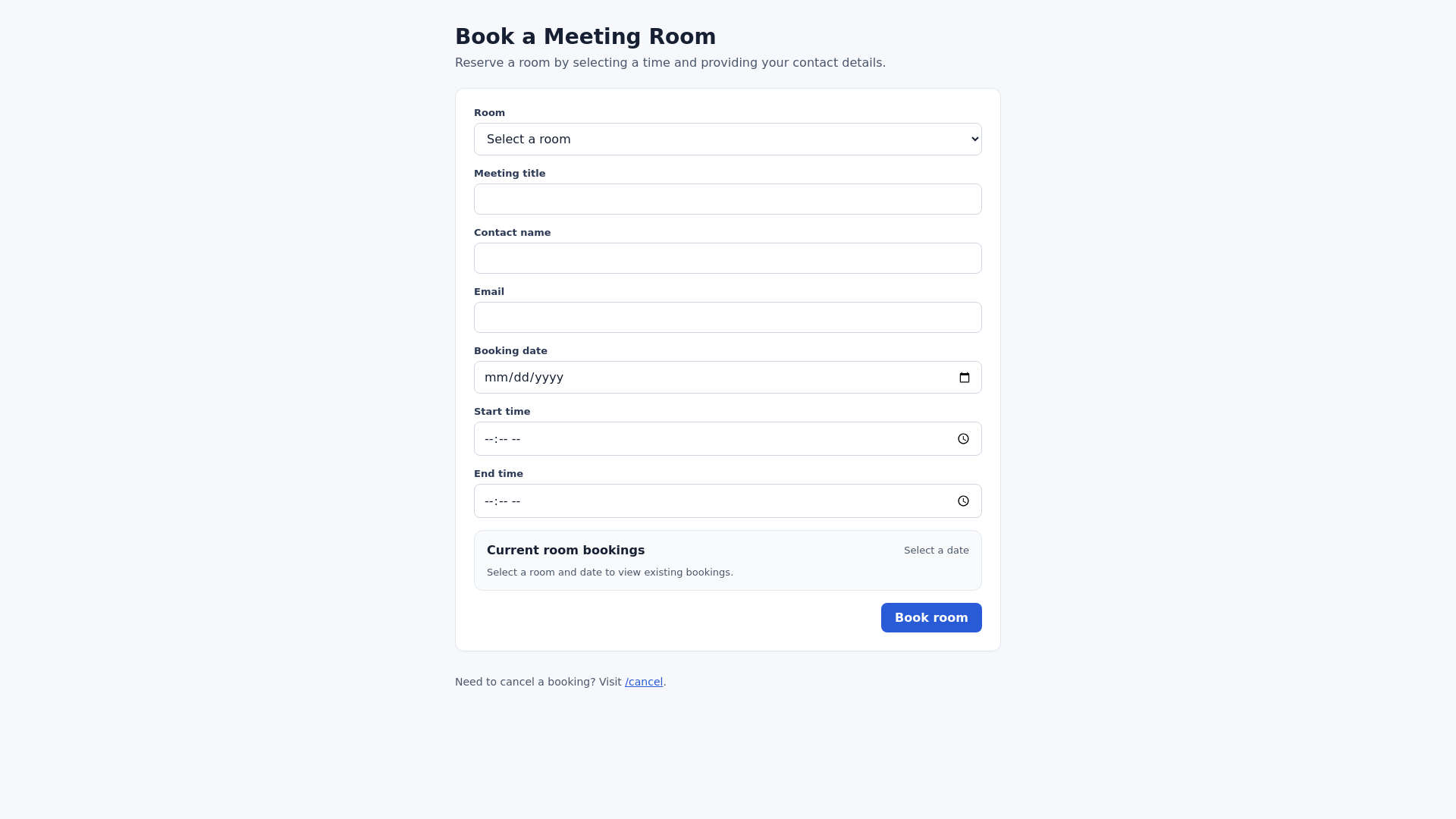 website screenshot of https://bookmeeting.pages.dev/