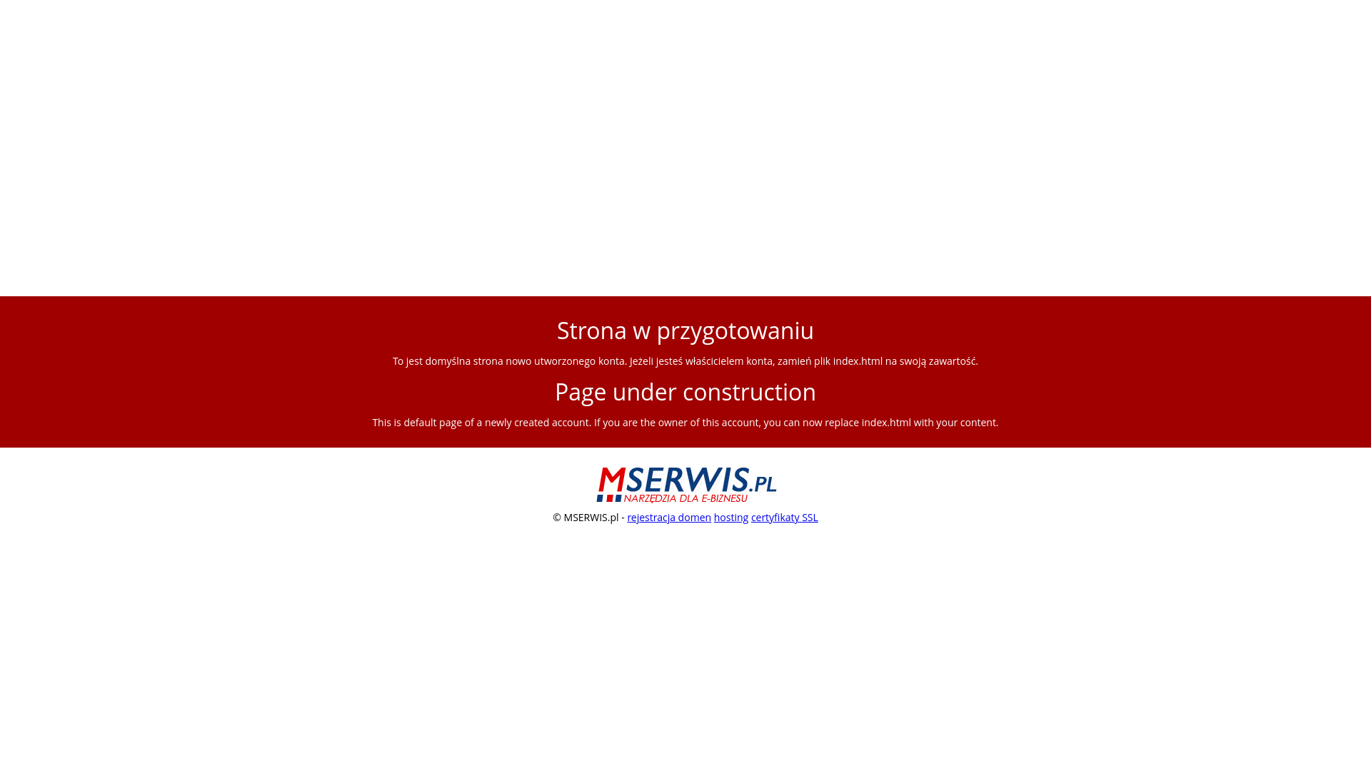 website screenshot of https://speckrakow.pl/