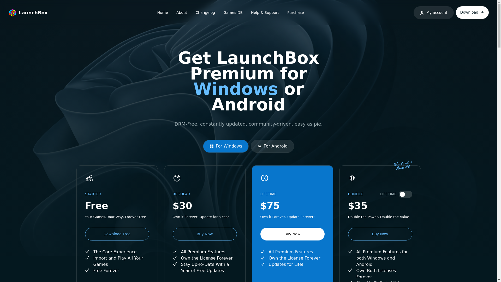 website screenshot of https://www-launchbox-app-com.pages.dev/