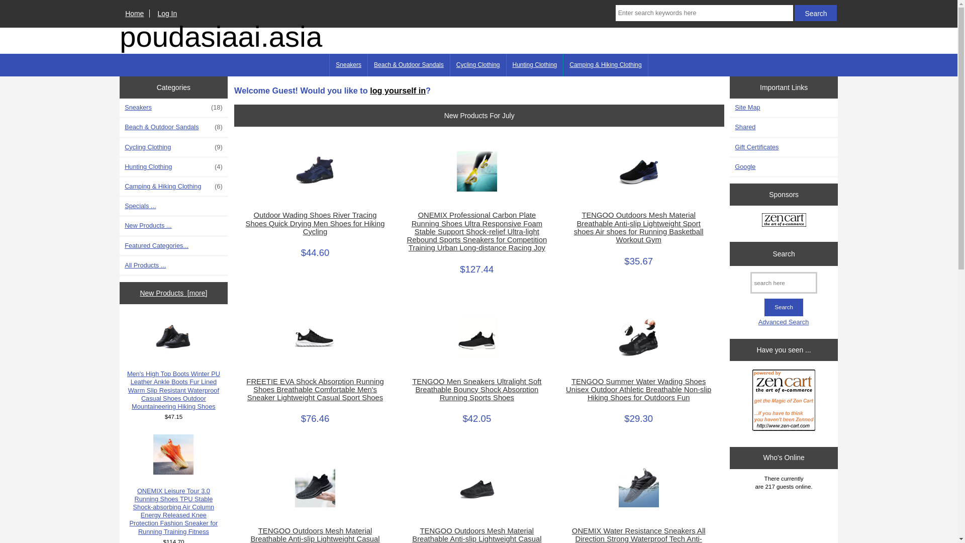 website screenshot of https://poudasiaai.asia/