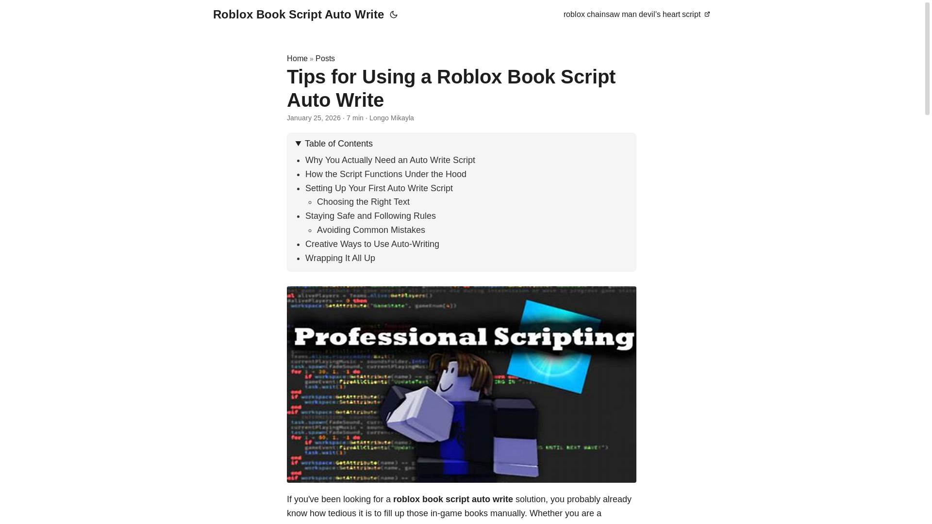 website screenshot of https://roblox-book-script-auto-write.pages.dev/