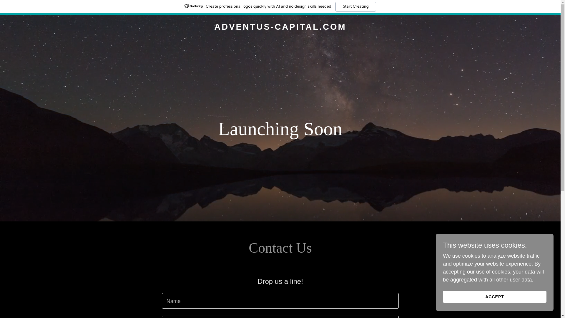 website screenshot of https://adventus-capital.com/