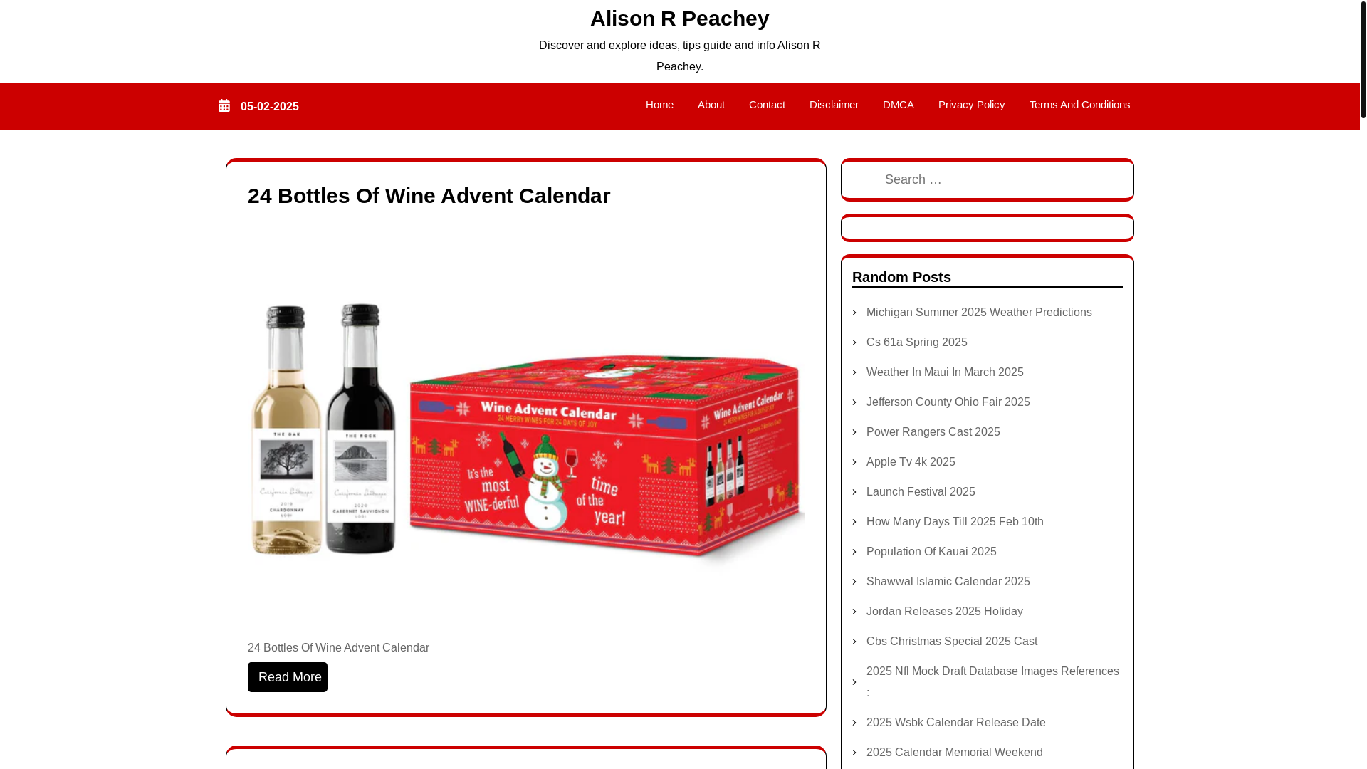 website screenshot of https://alisonrpeacheym.pages.dev/