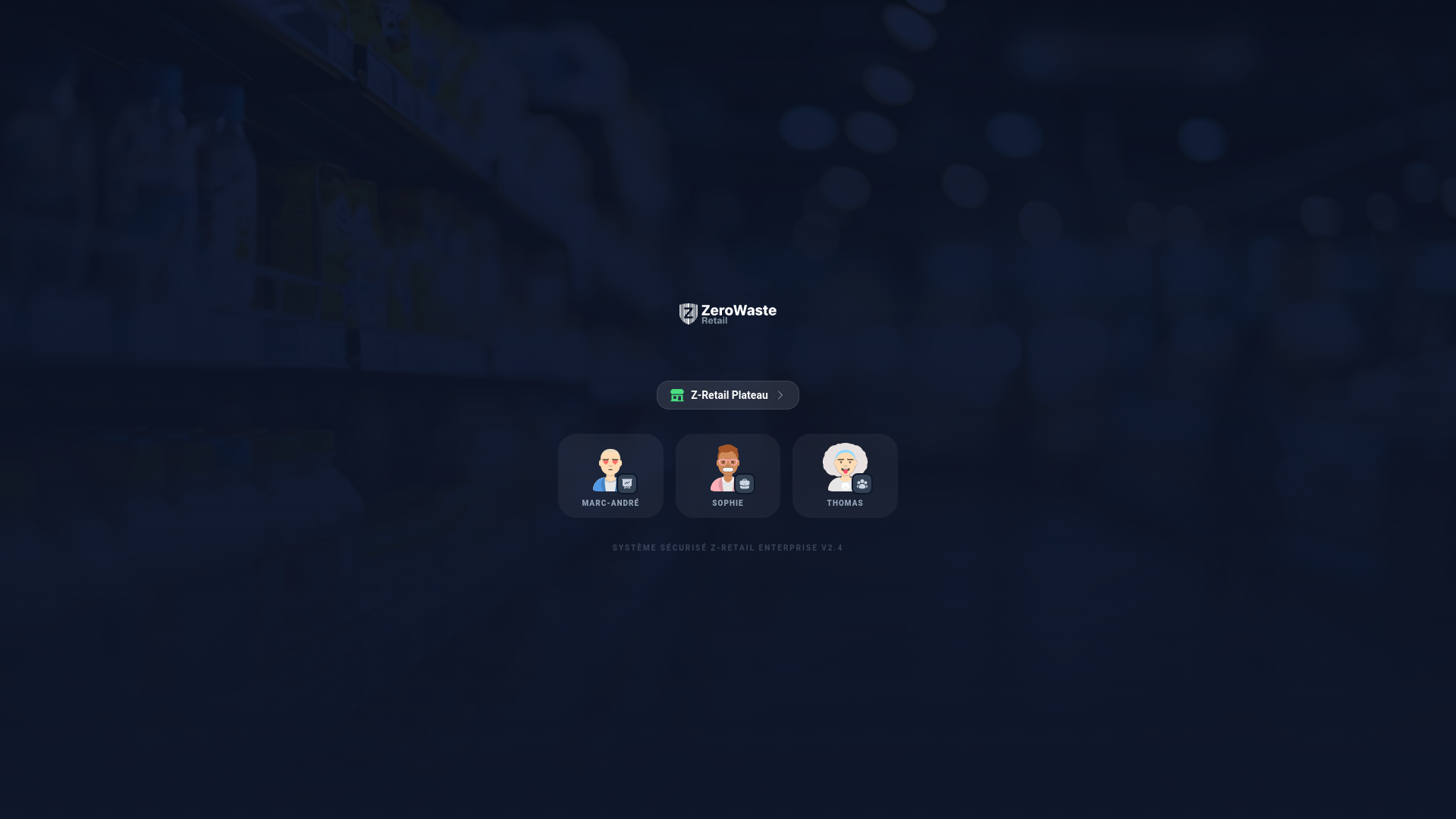 website screenshot of https://zero-waste-protorype.pages.dev/