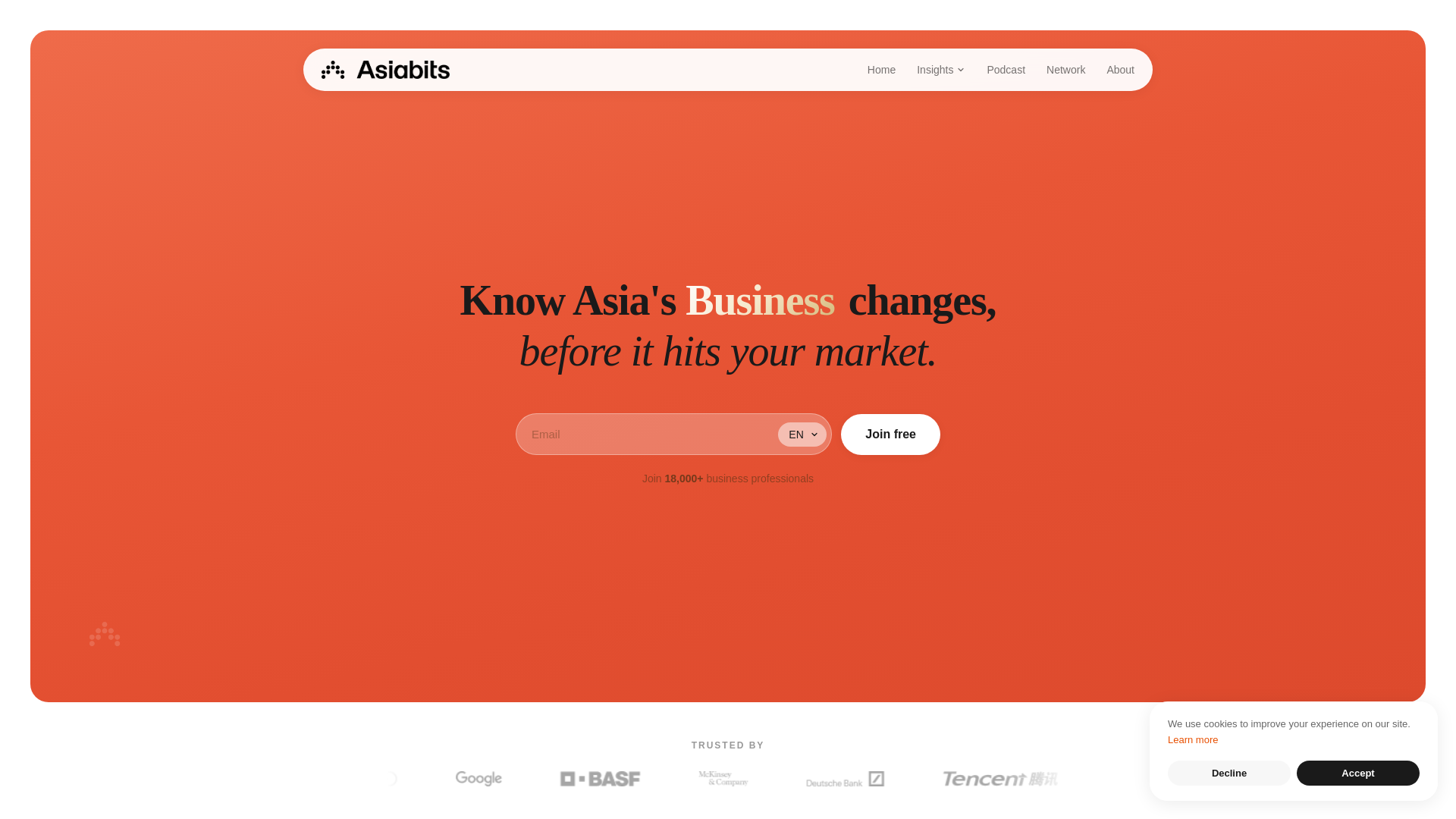 website screenshot of https://asiabits.pages.dev/