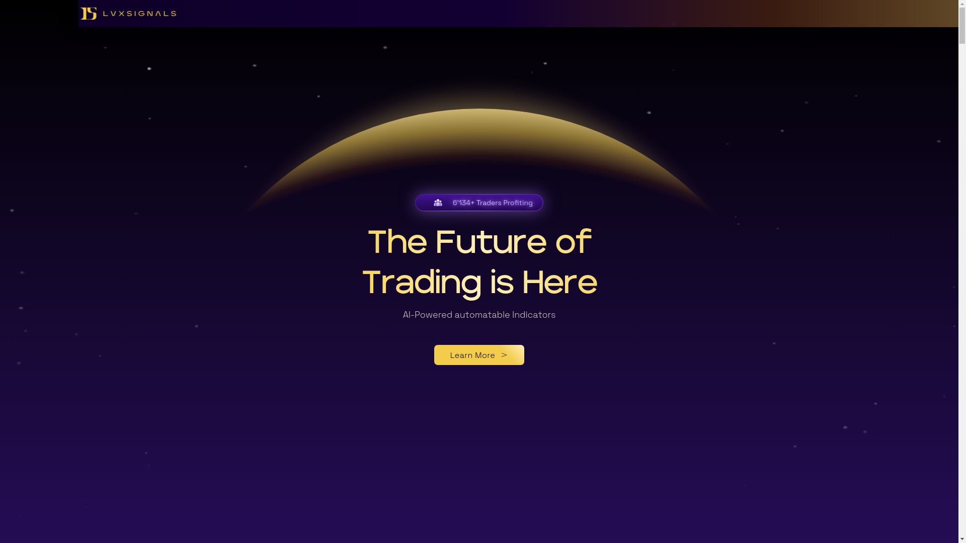 website screenshot of https://www.luxsignals.com/