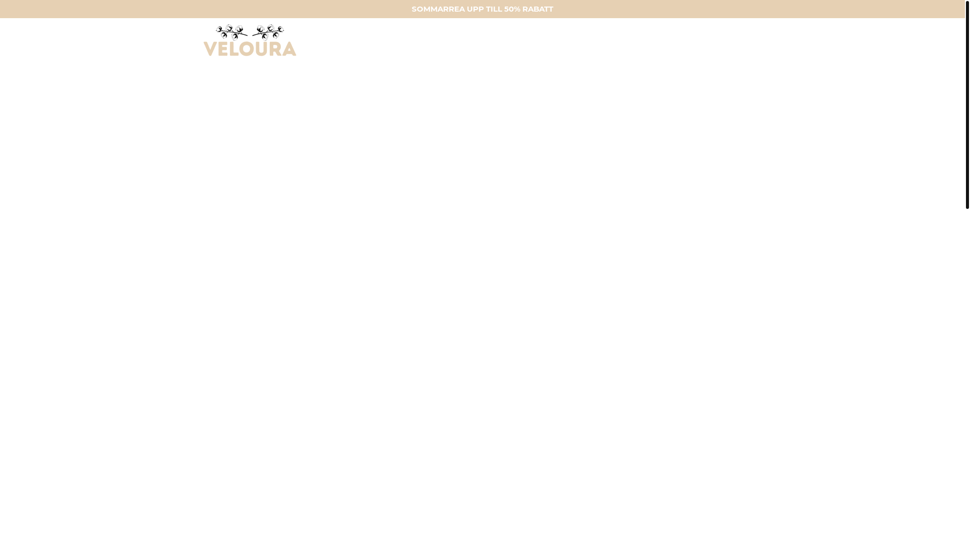 website screenshot of https://velourasverige.shop/
