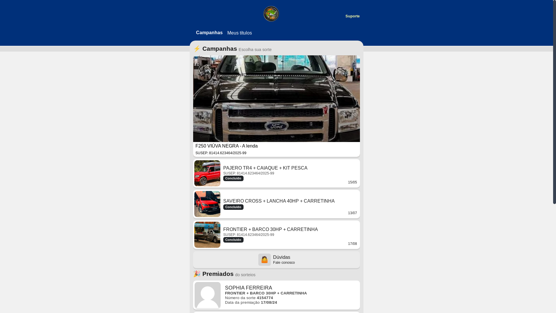 website screenshot of https://bbezaoppremiacoes.com/