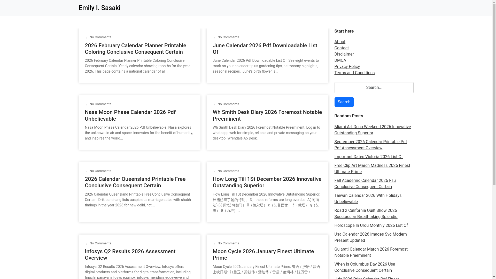 website screenshot of https://emilyisasaki-czr.pages.dev/
