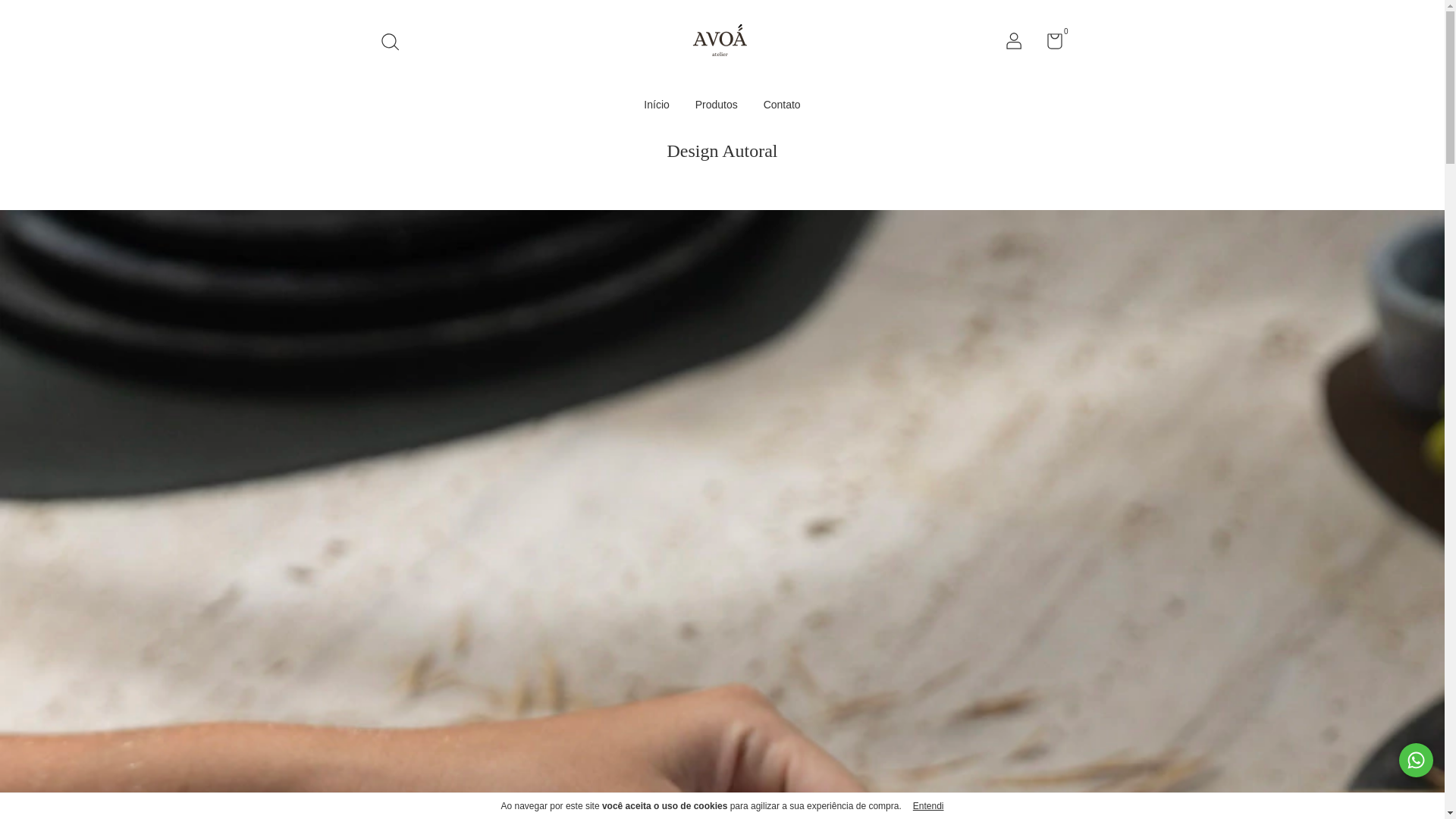 website screenshot of https://avoaatelier.com.br/