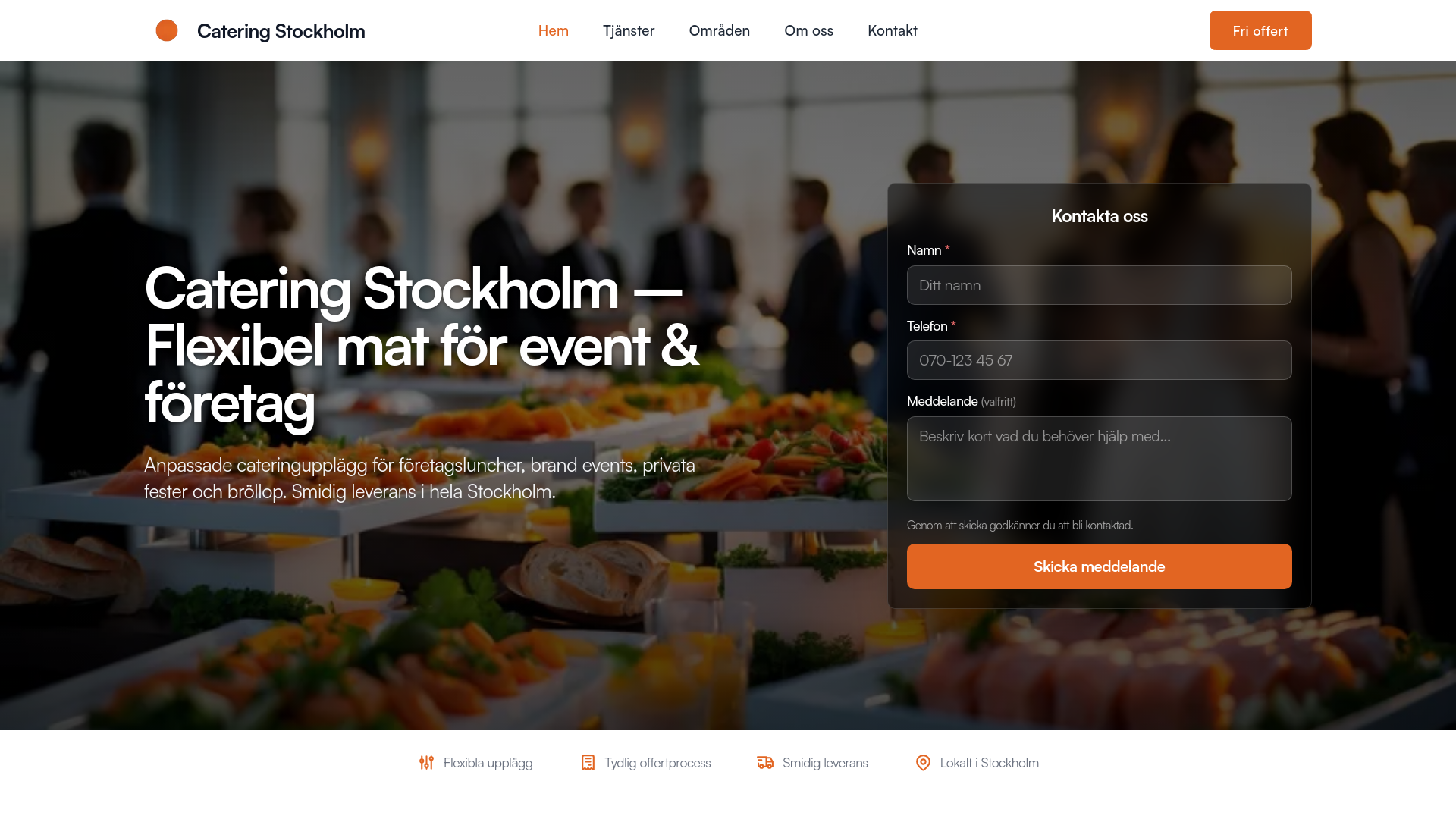 website screenshot of https://stockholmscatering-se.pages.dev/