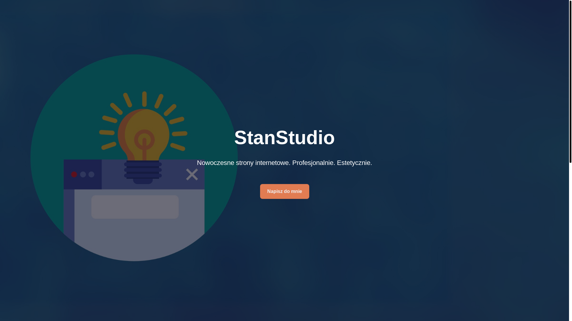 website screenshot of https://stanstudio.pl/
