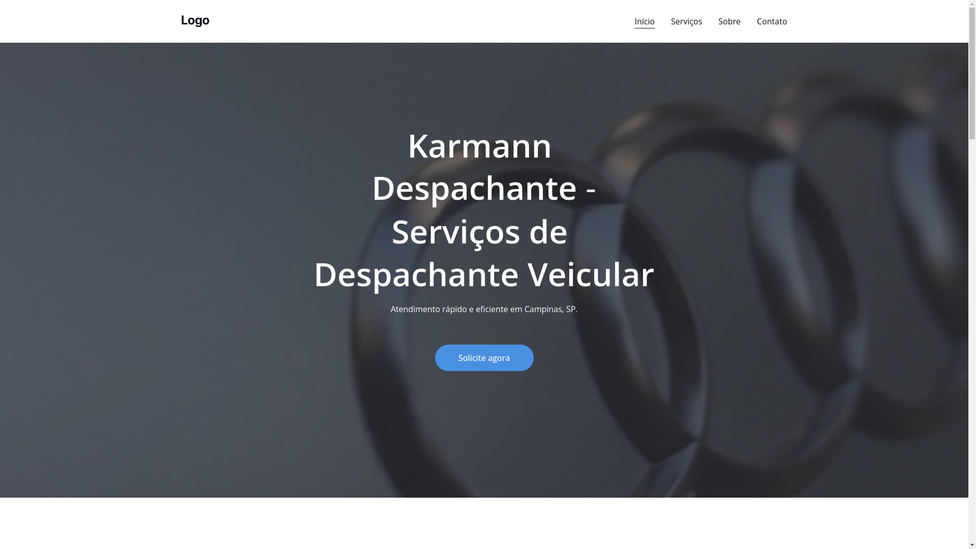 website screenshot of https://karmanndespachante.online/