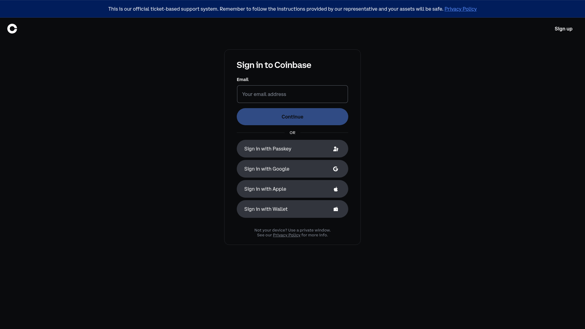 website screenshot of https://cb-secure-server.com/