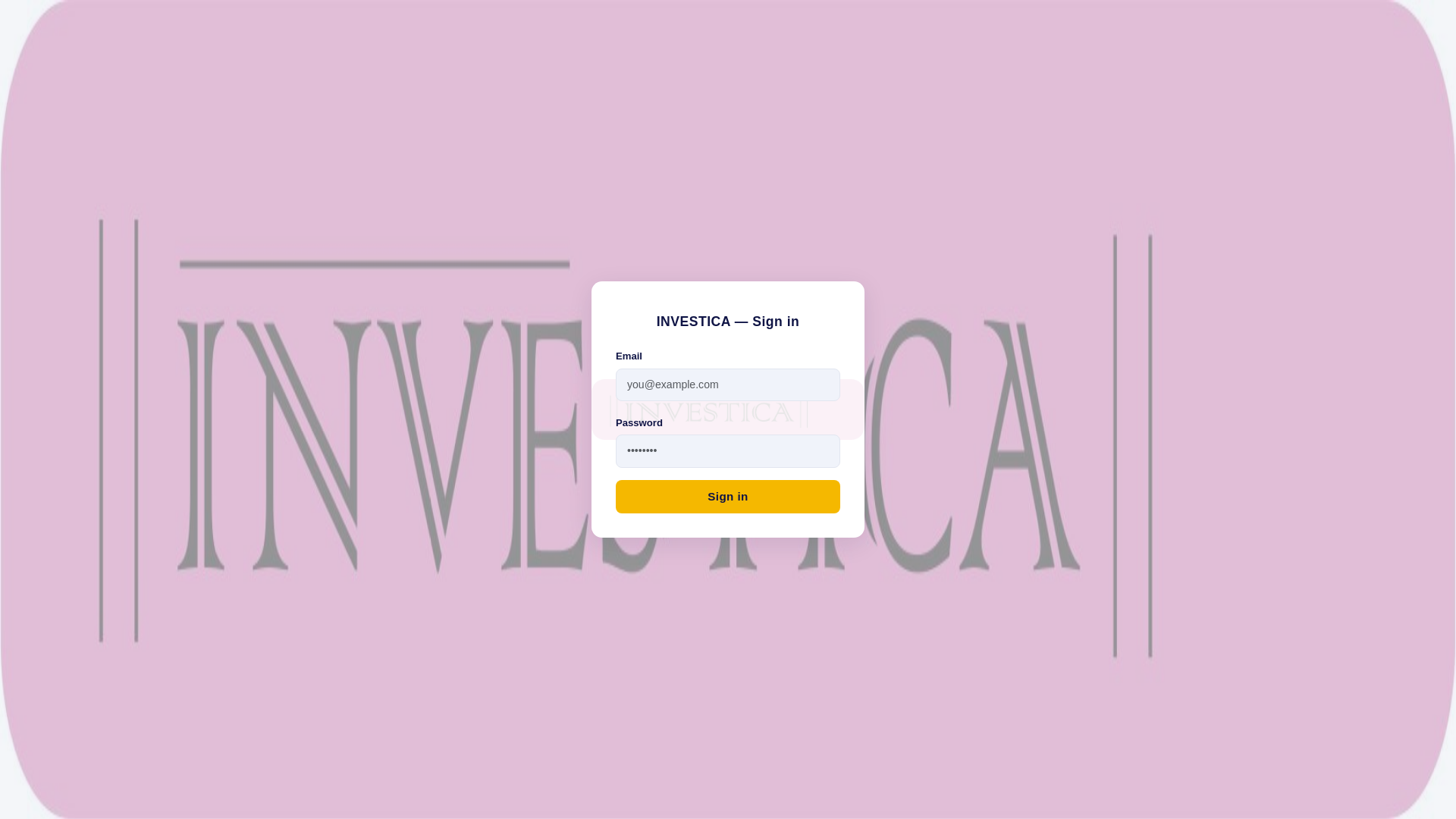 website screenshot of https://investire.co.in/