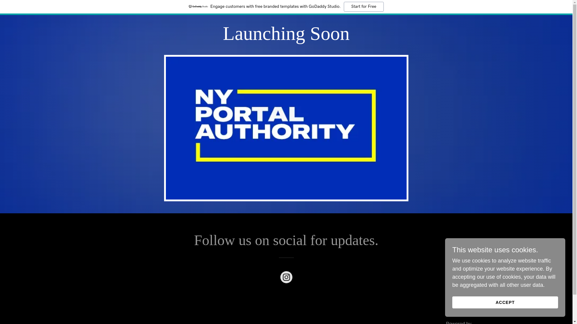website screenshot of https://nyportalauthority.com/