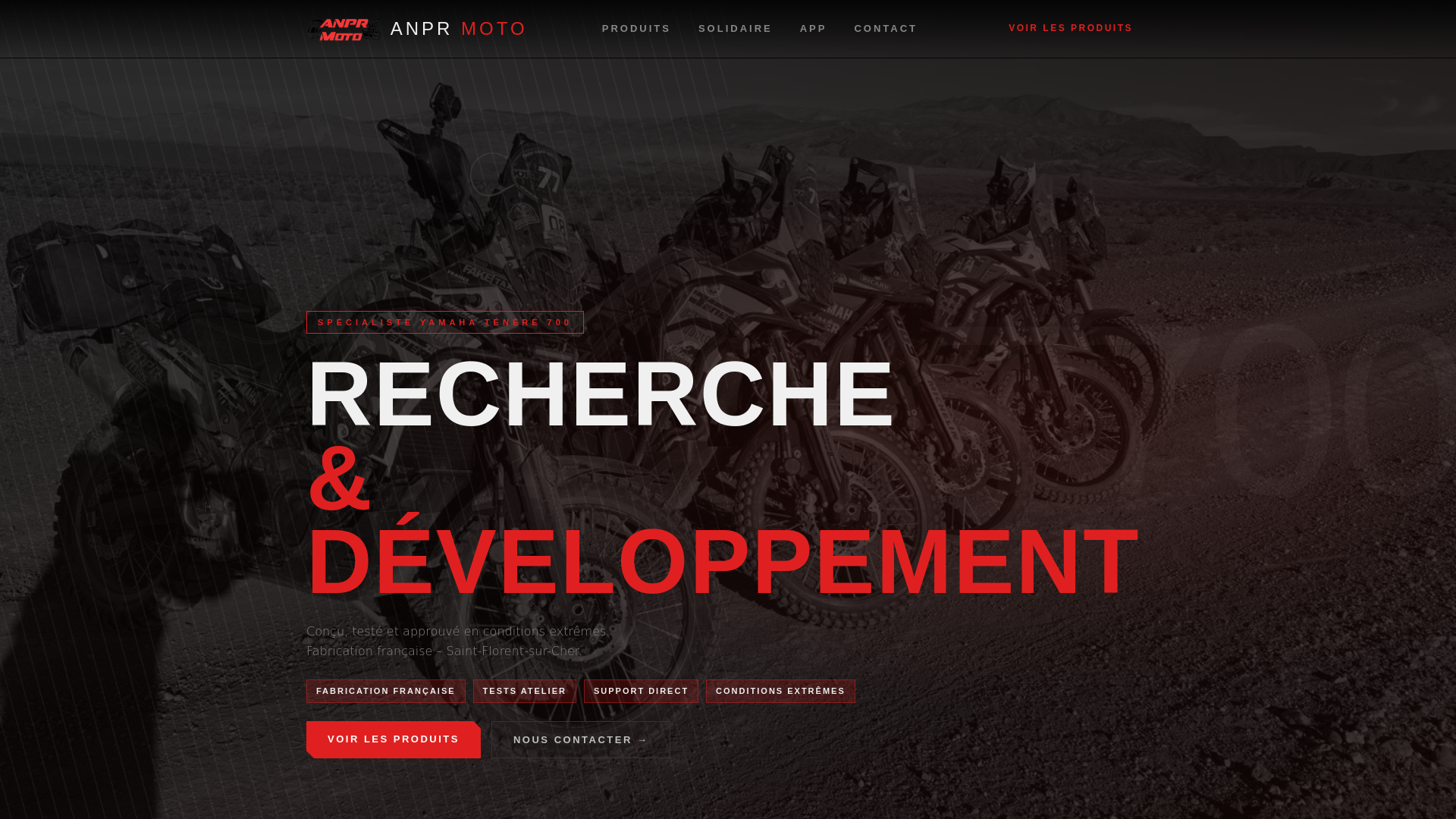 website screenshot of https://anprmoto.pages.dev/