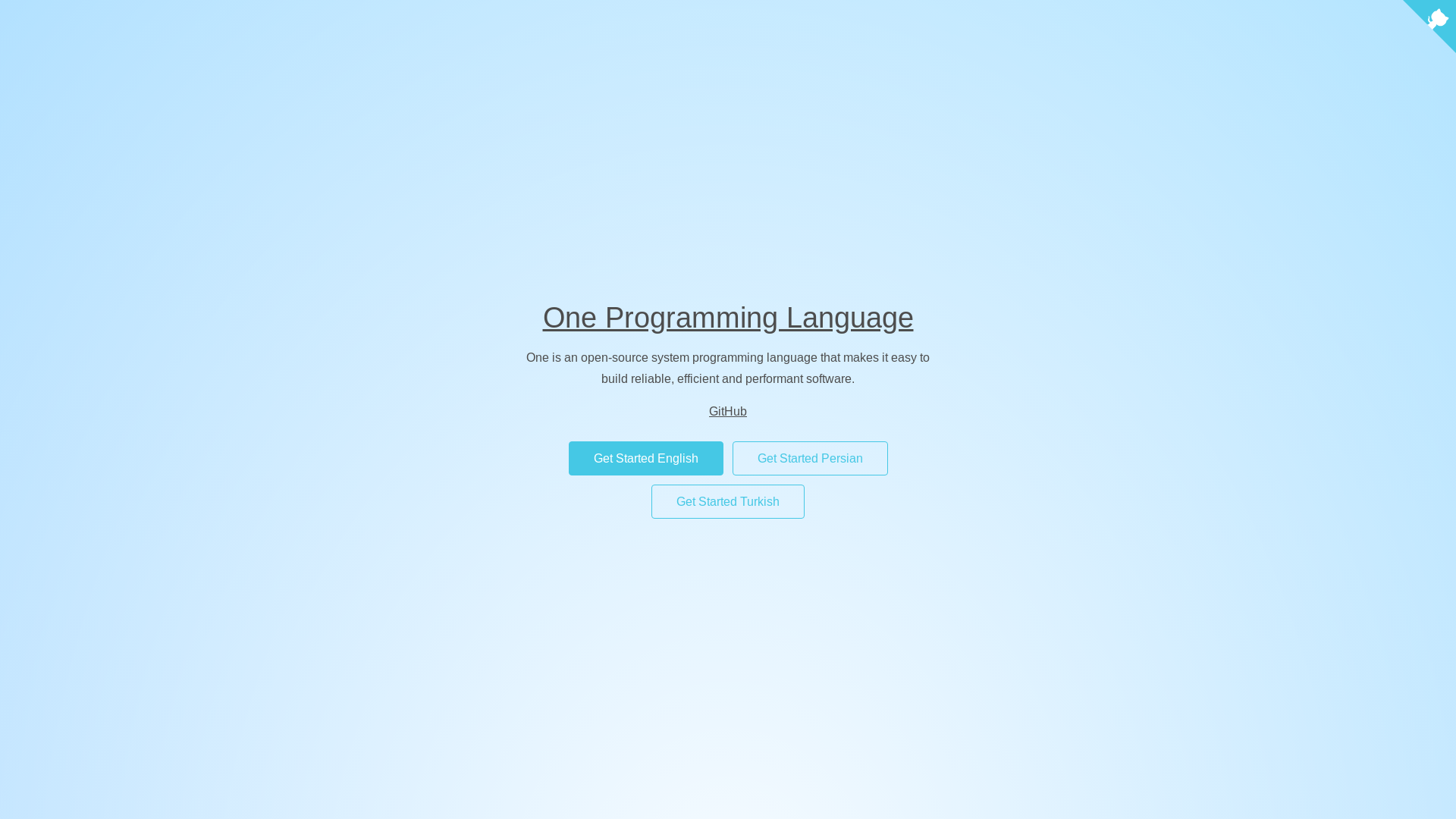 website screenshot of https://one-lang.pages.dev/