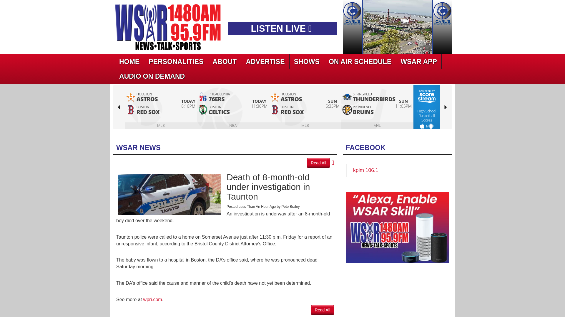 website screenshot of https://wsar.com/wsar-news/914807