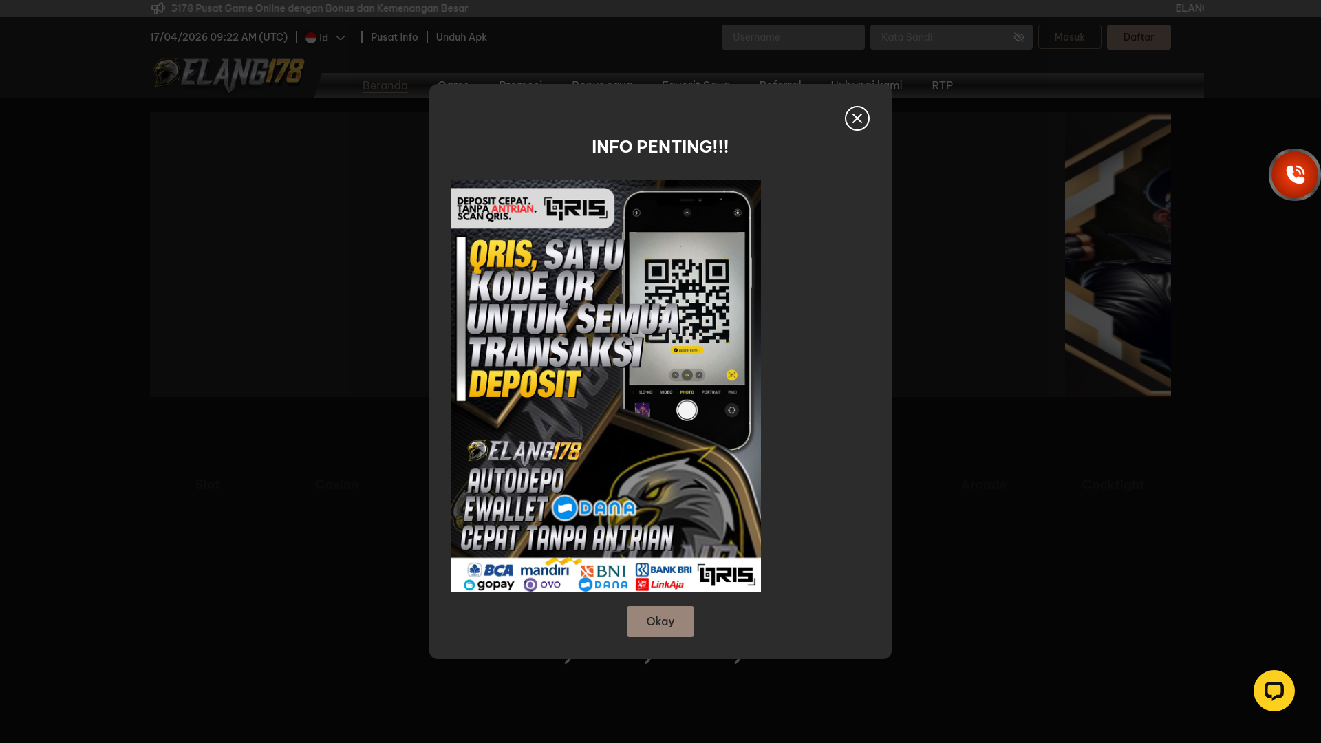 website screenshot of https://elang178slot-fun.pages.dev/