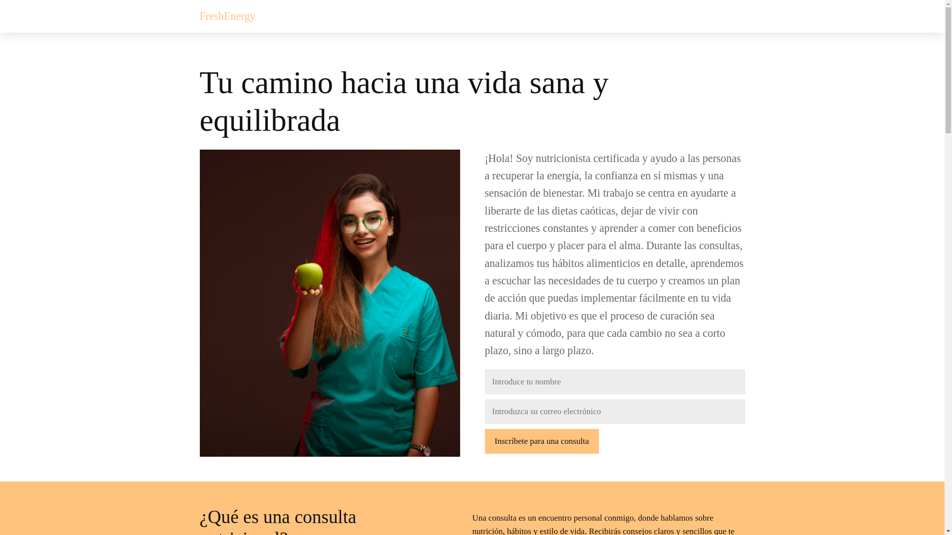 website screenshot of https://freshenergyhub.info/