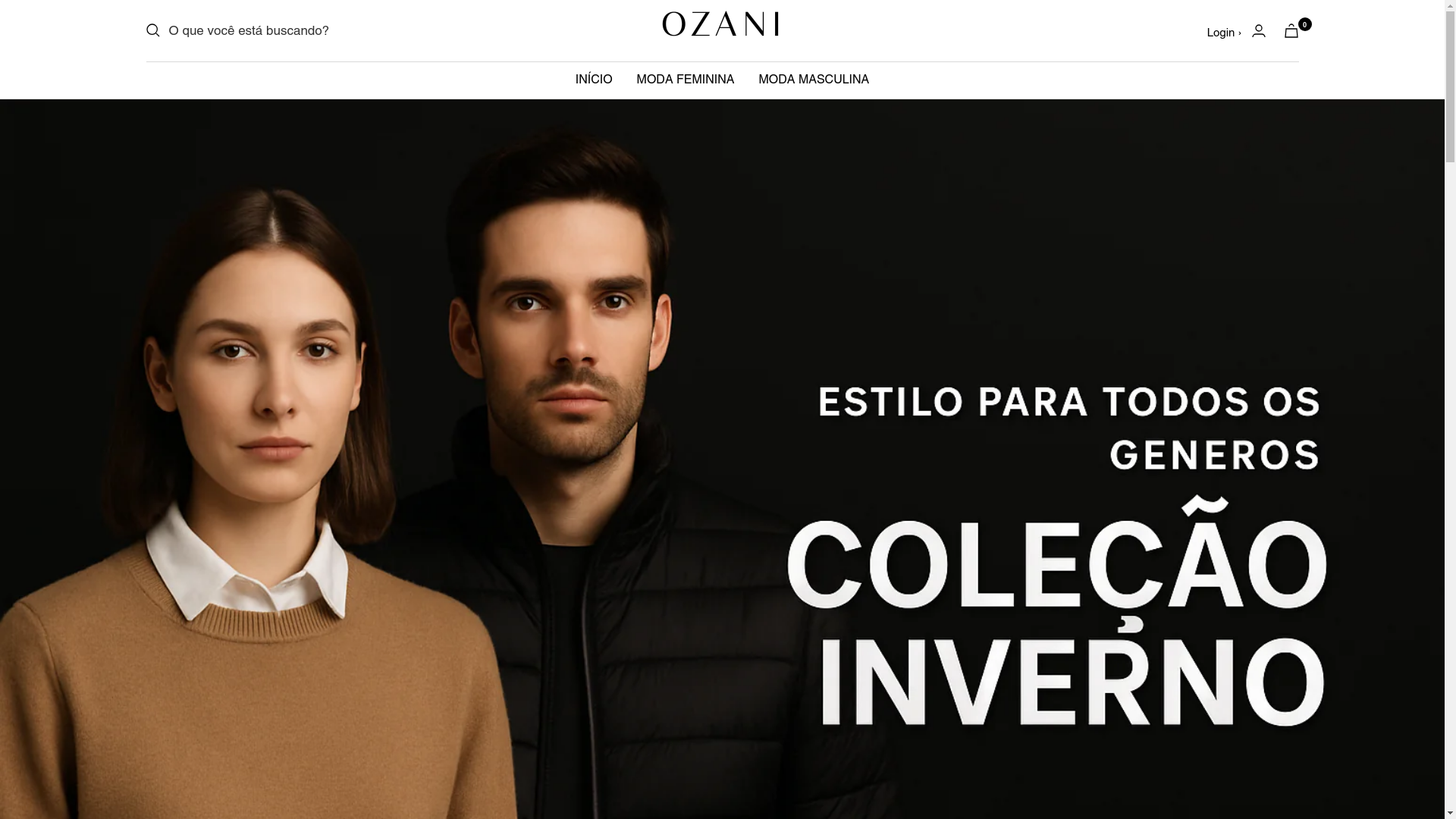 website screenshot of https://ozanilinha.site/