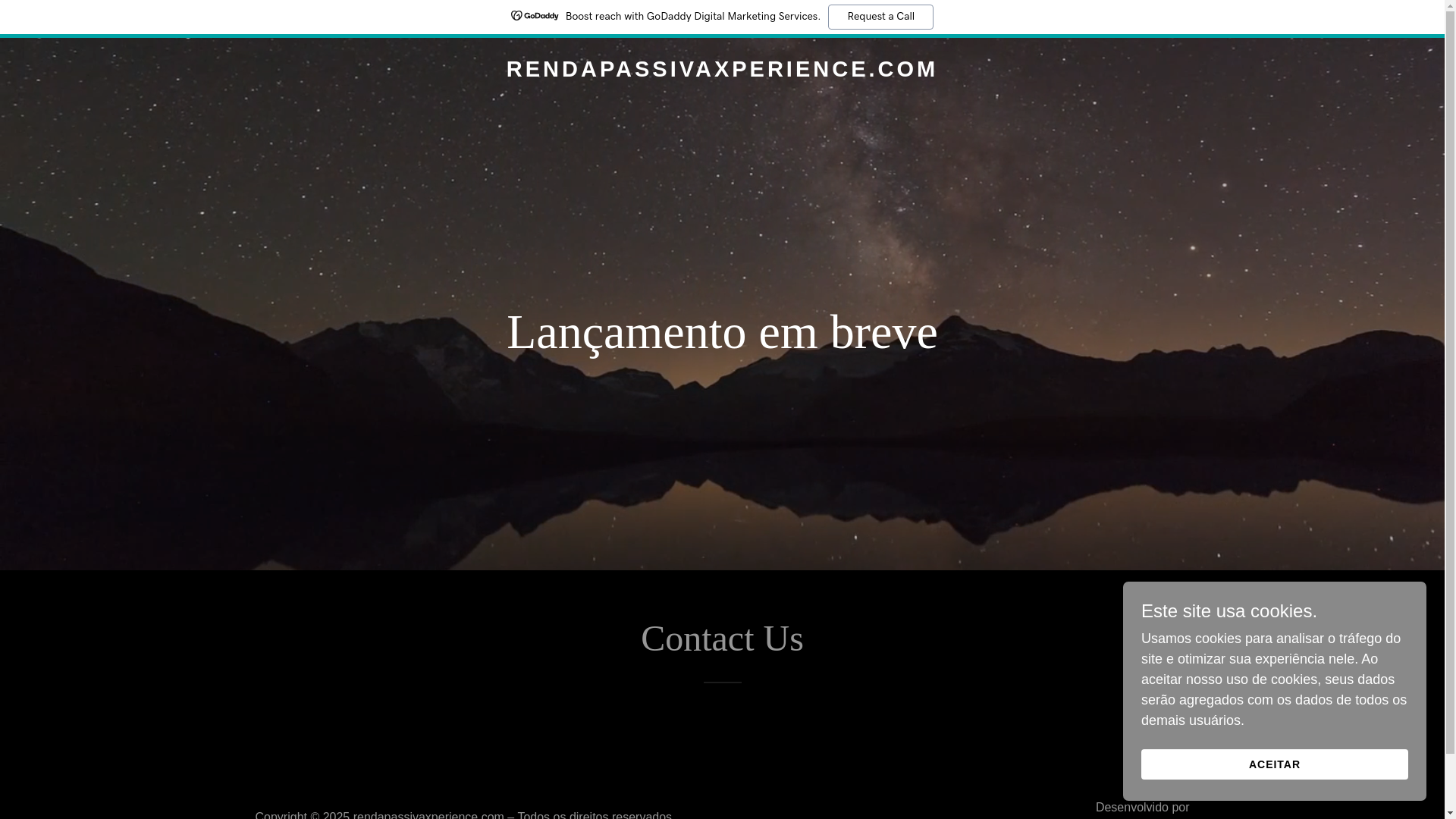website screenshot of https://rendapassivaxperience.com/