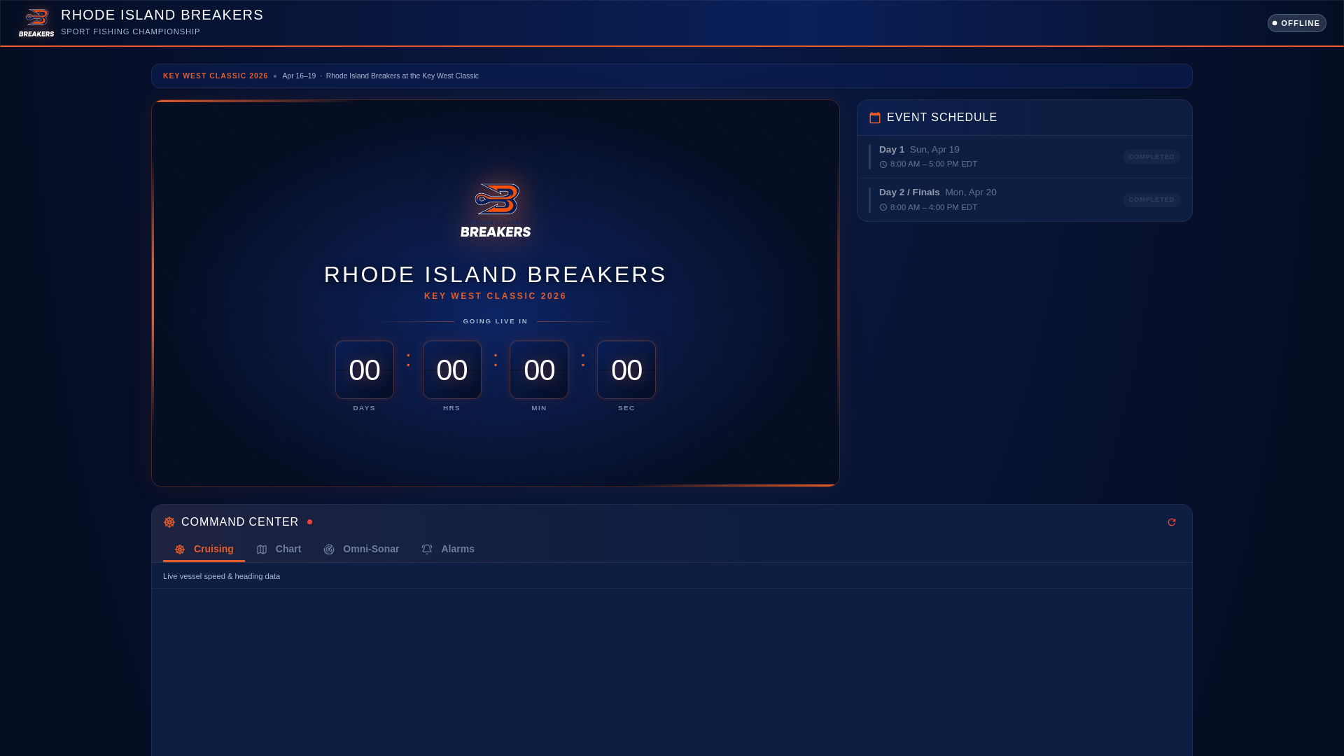 website screenshot of https://eventhublive.com/