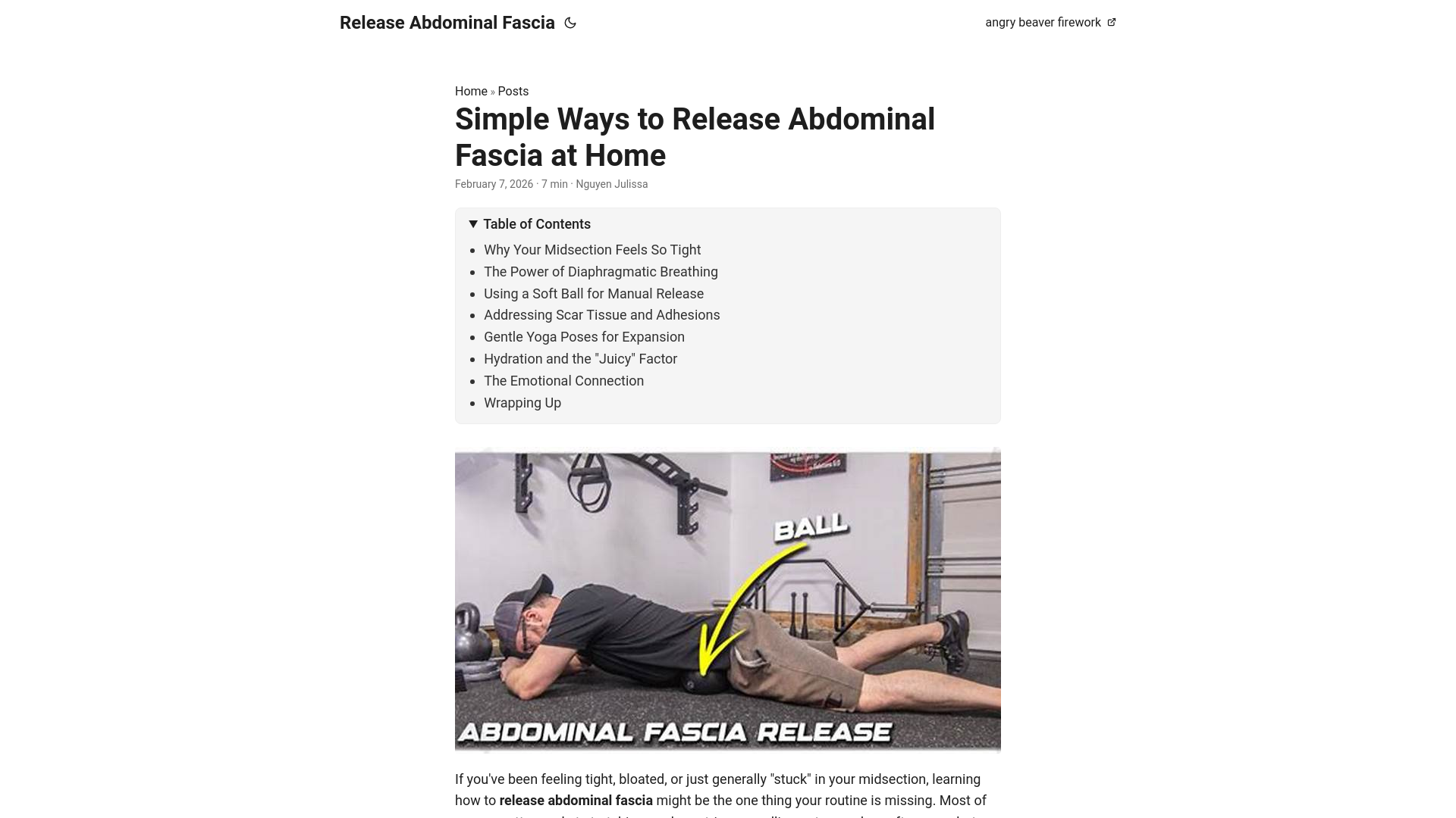 website screenshot of https://release-abdominal-fascia.pages.dev/