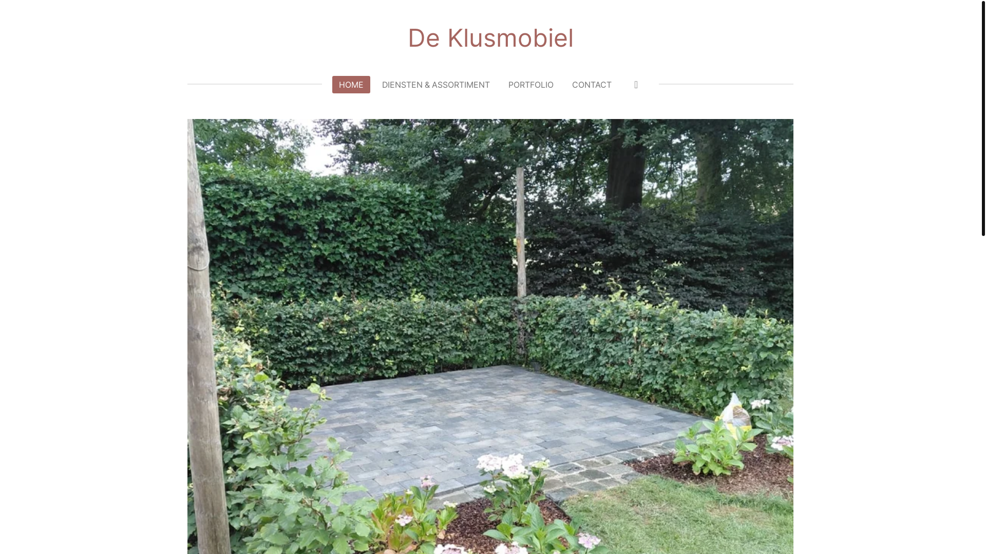 website screenshot of https://deklusmobielturnhout.be/