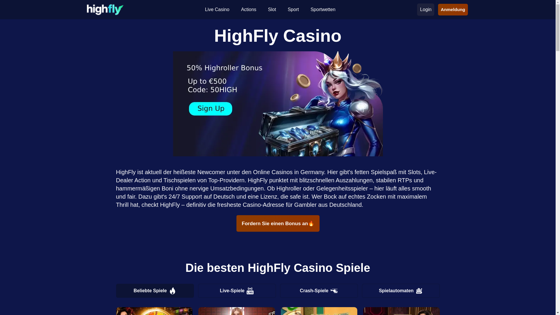 website screenshot of https://highflycasino-de-6582.pages.dev/