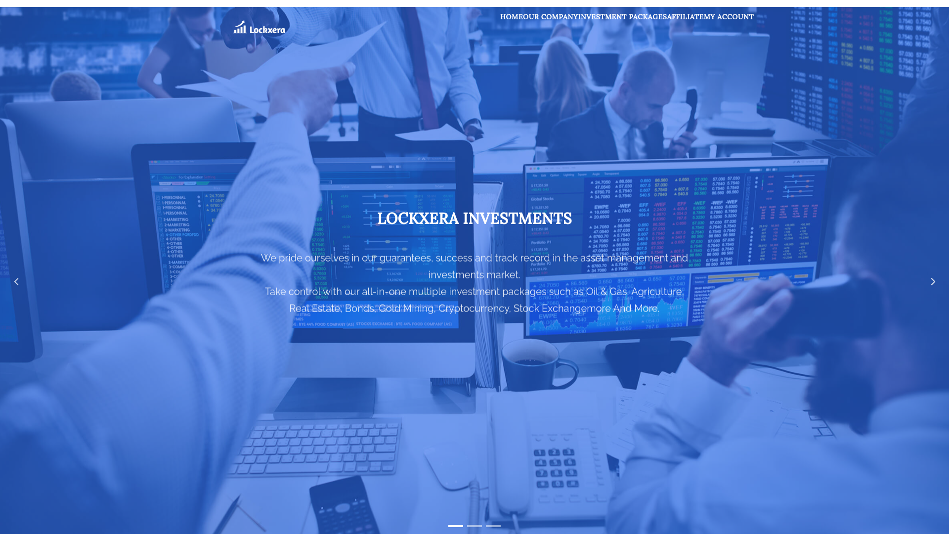 website screenshot of https://www.lockxera.com