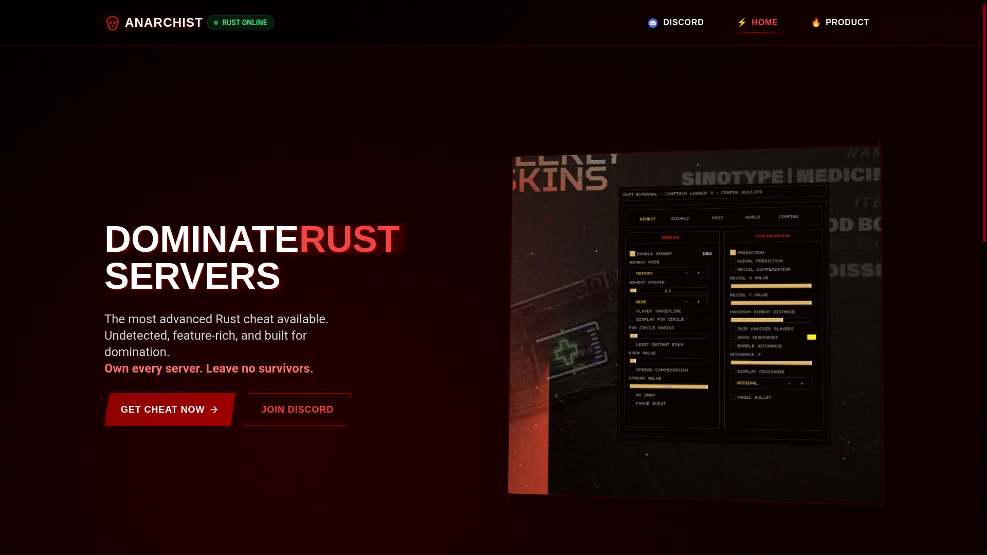 website screenshot of https://anarchistv2.pages.dev/