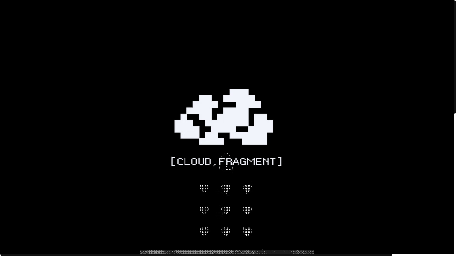 website screenshot of https://cloudfragmenthq.com/
