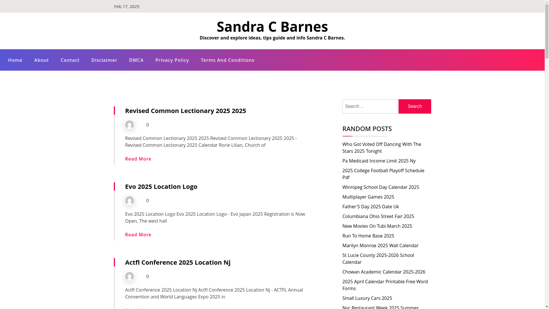 website screenshot of https://sandracbarnesl.pages.dev/