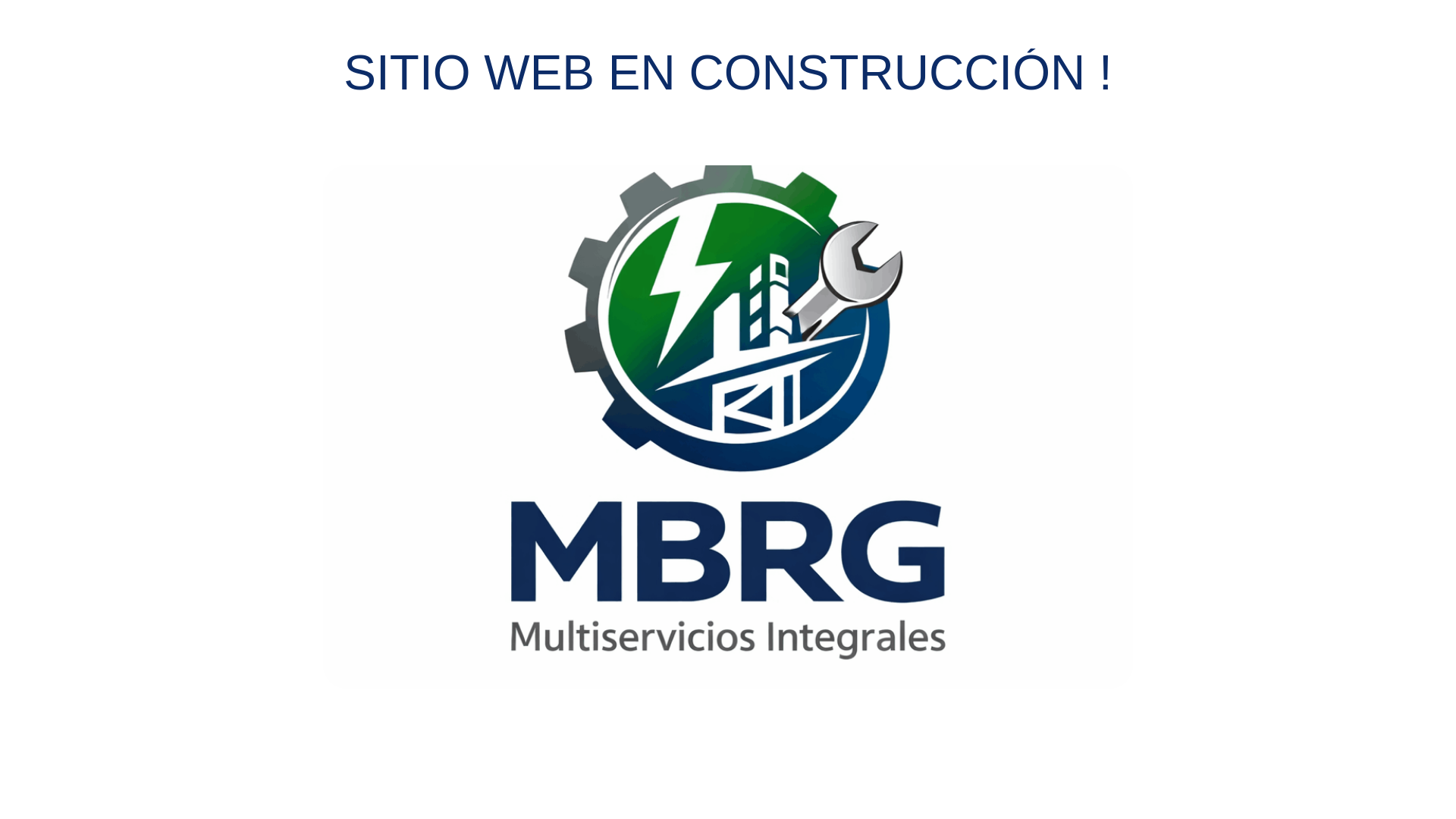 website screenshot of https://mbrgmultiservicios.com/