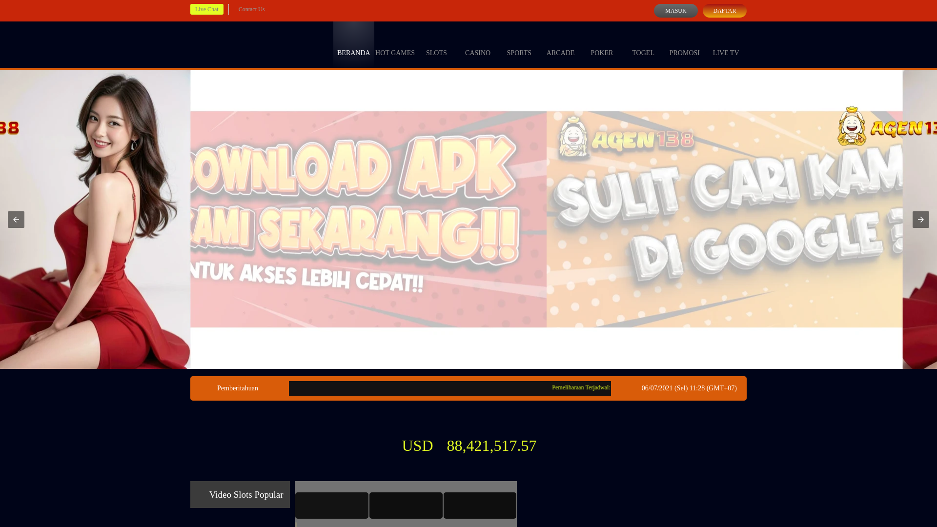 website screenshot of https://feriagen.pages.dev/