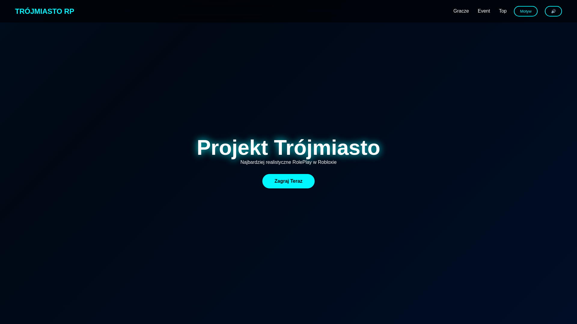 website screenshot of https://projekttrojmiastorp.pages.dev/