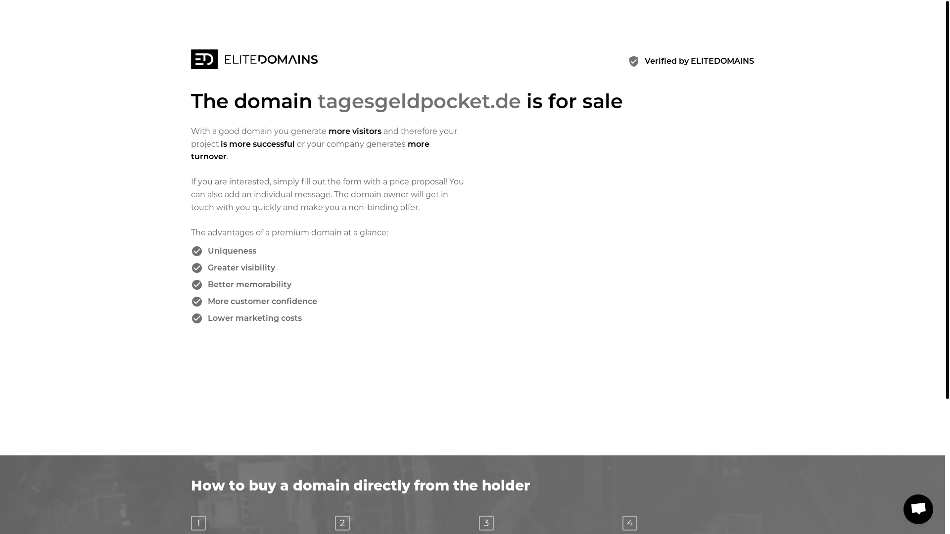 website screenshot of https://tagesgeldpocket.de/