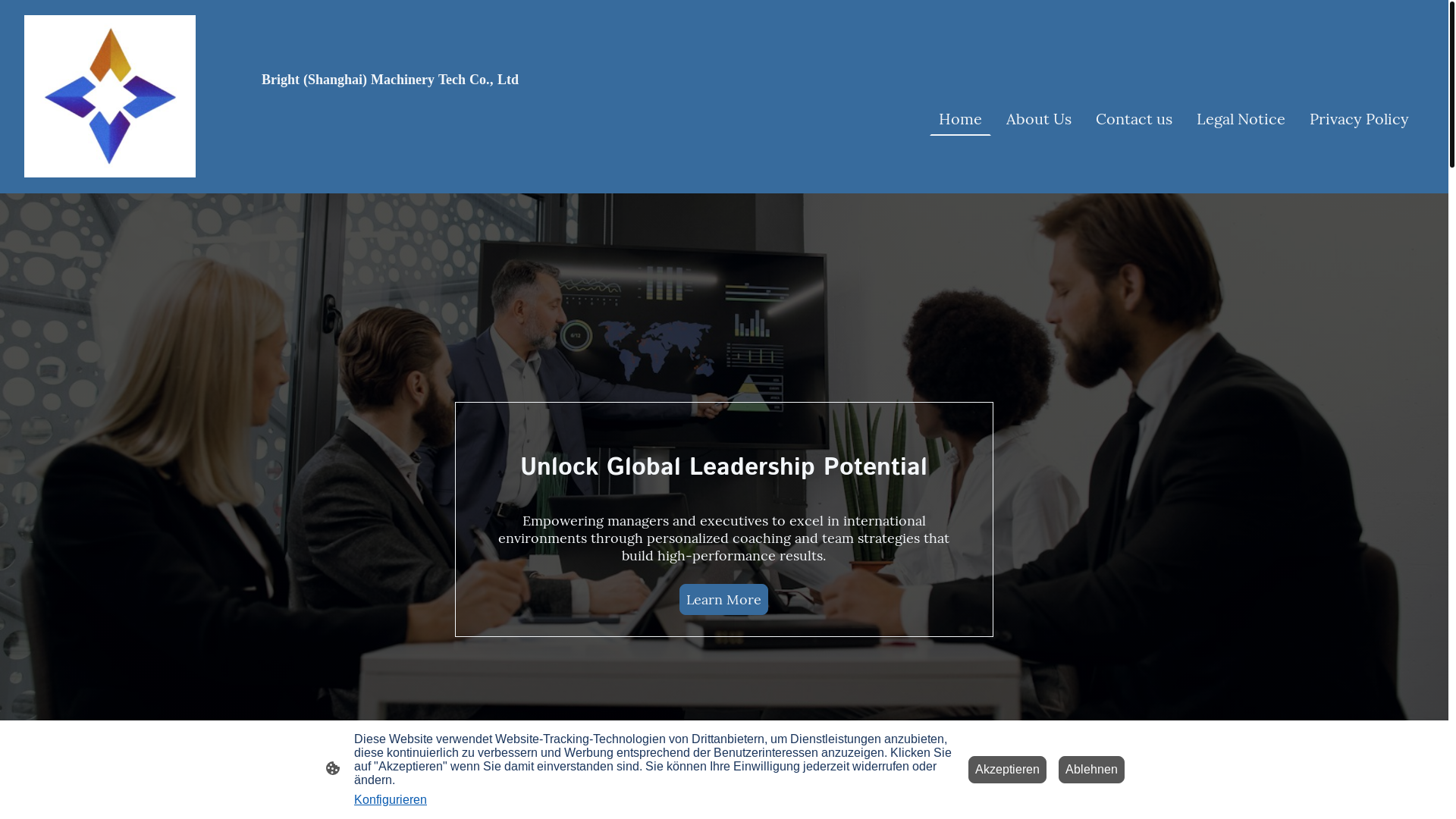 website screenshot of https://brightshanghaimtech.com