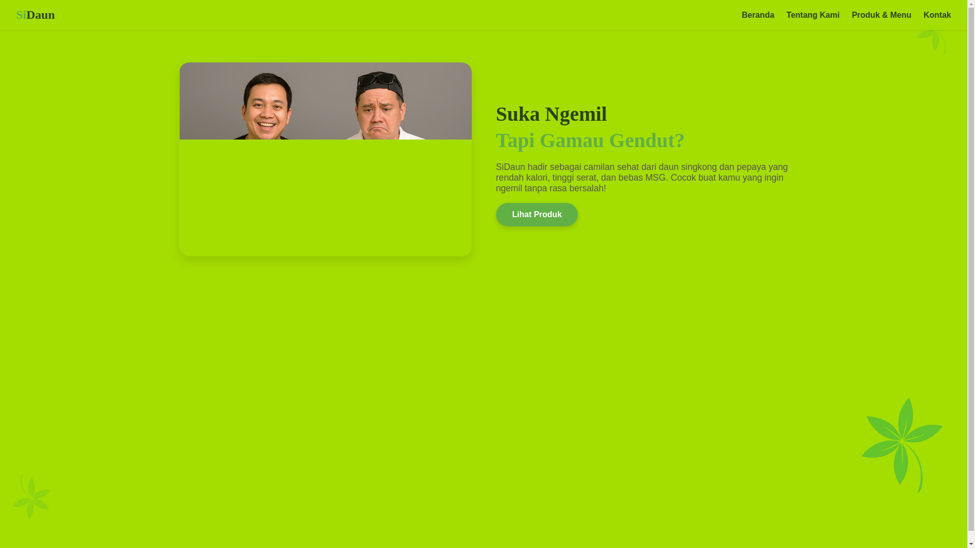 website screenshot of https://sidaun.my.id/
